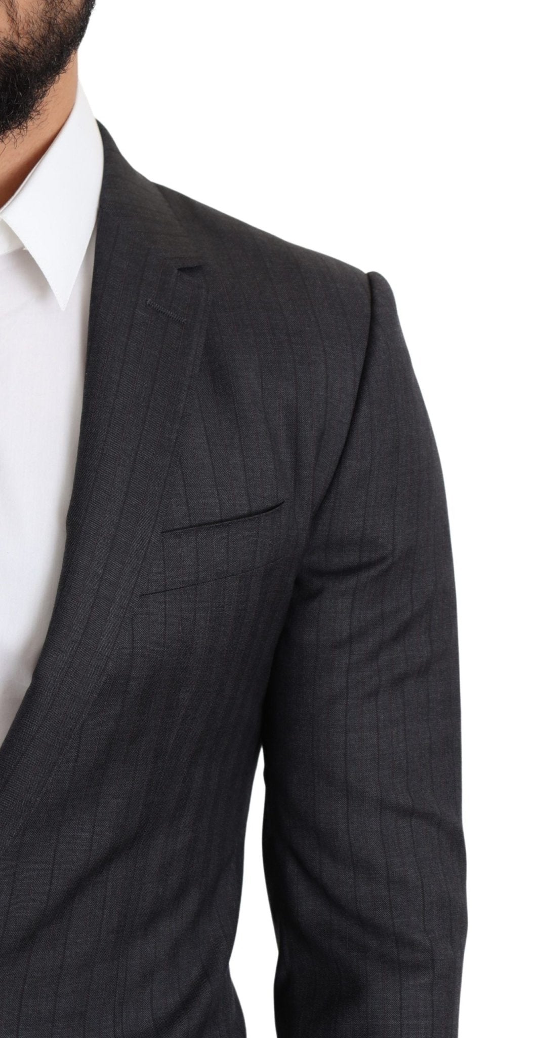 Dolce & Gabbana Elegant Black Virgin Wool Martini Blazer - Sandy Store ByNet
