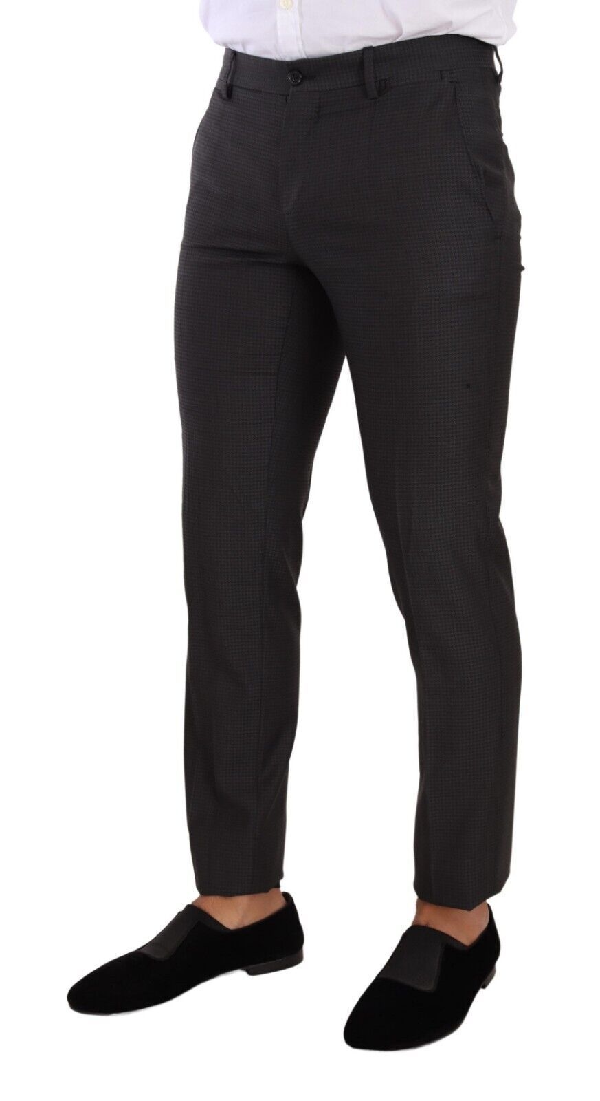 Dolce & Gabbana Elegant Black Wool Martini Suit - Sandy Store ByNet