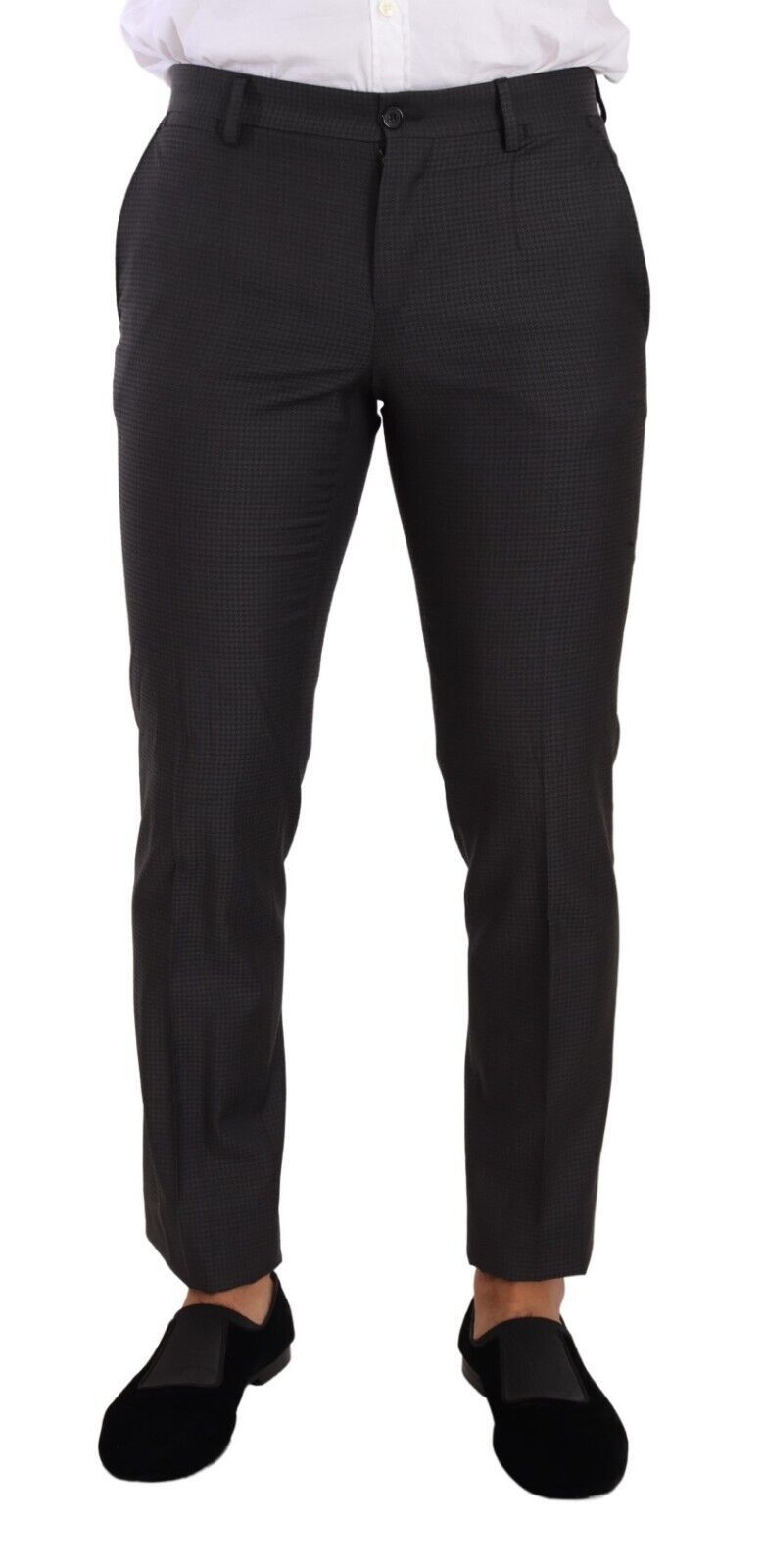 Dolce & Gabbana Elegant Black Wool Martini Suit - Sandy Store ByNet