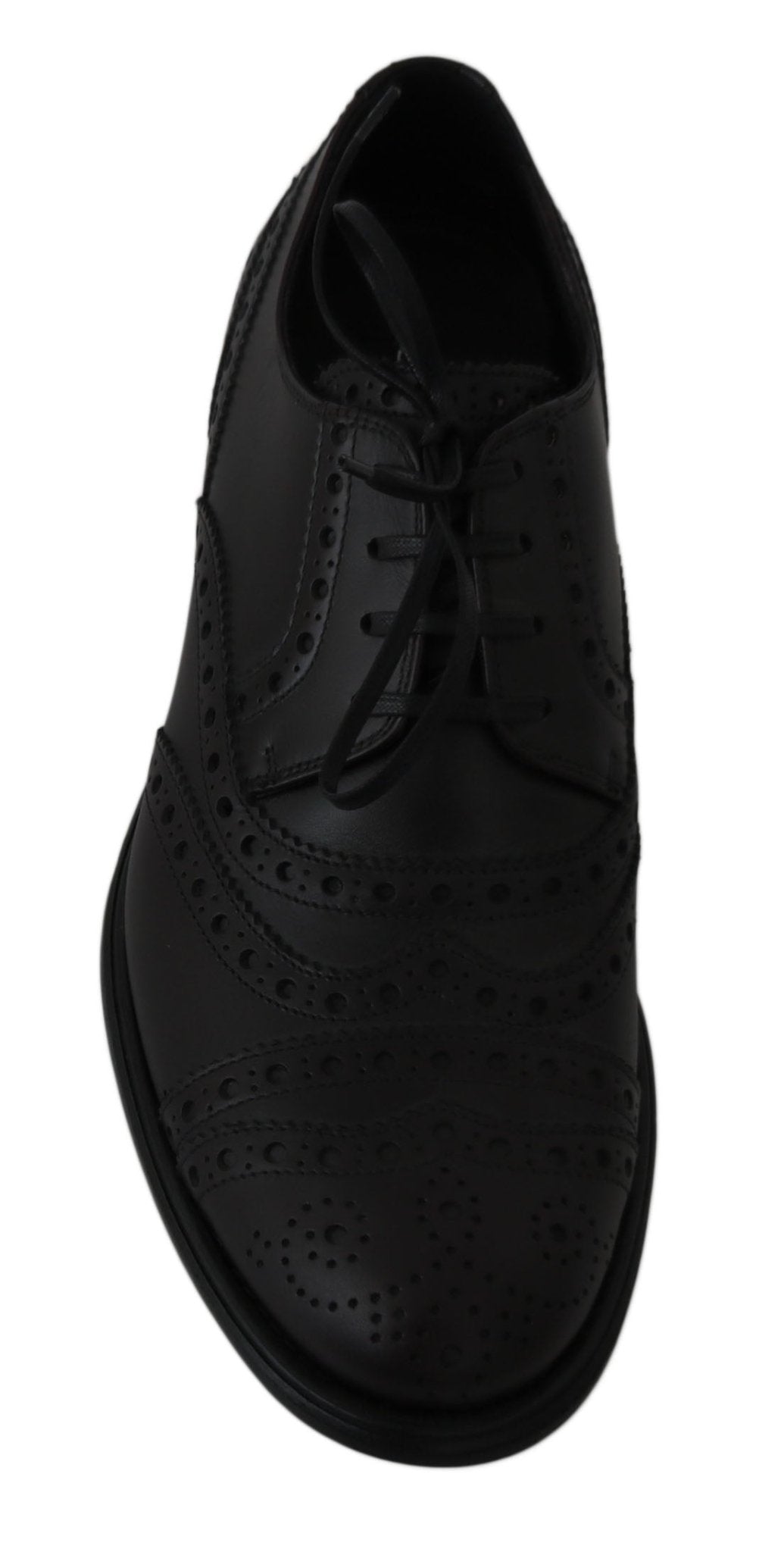 Dolce & Gabbana Elegant Bordeaux Wingtip Derby Dress Shoes - Sandy Store ByNet