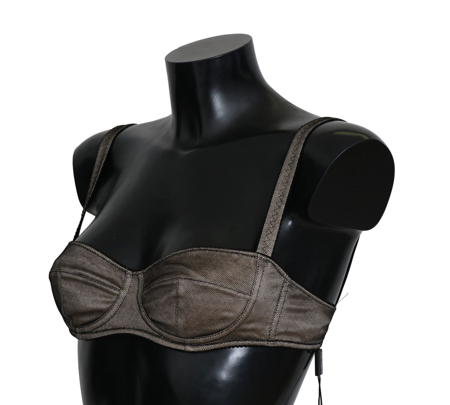 Dolce & Gabbana Elegant Brown Stretch Bra Womens Underwear - Sandy Store ByNet