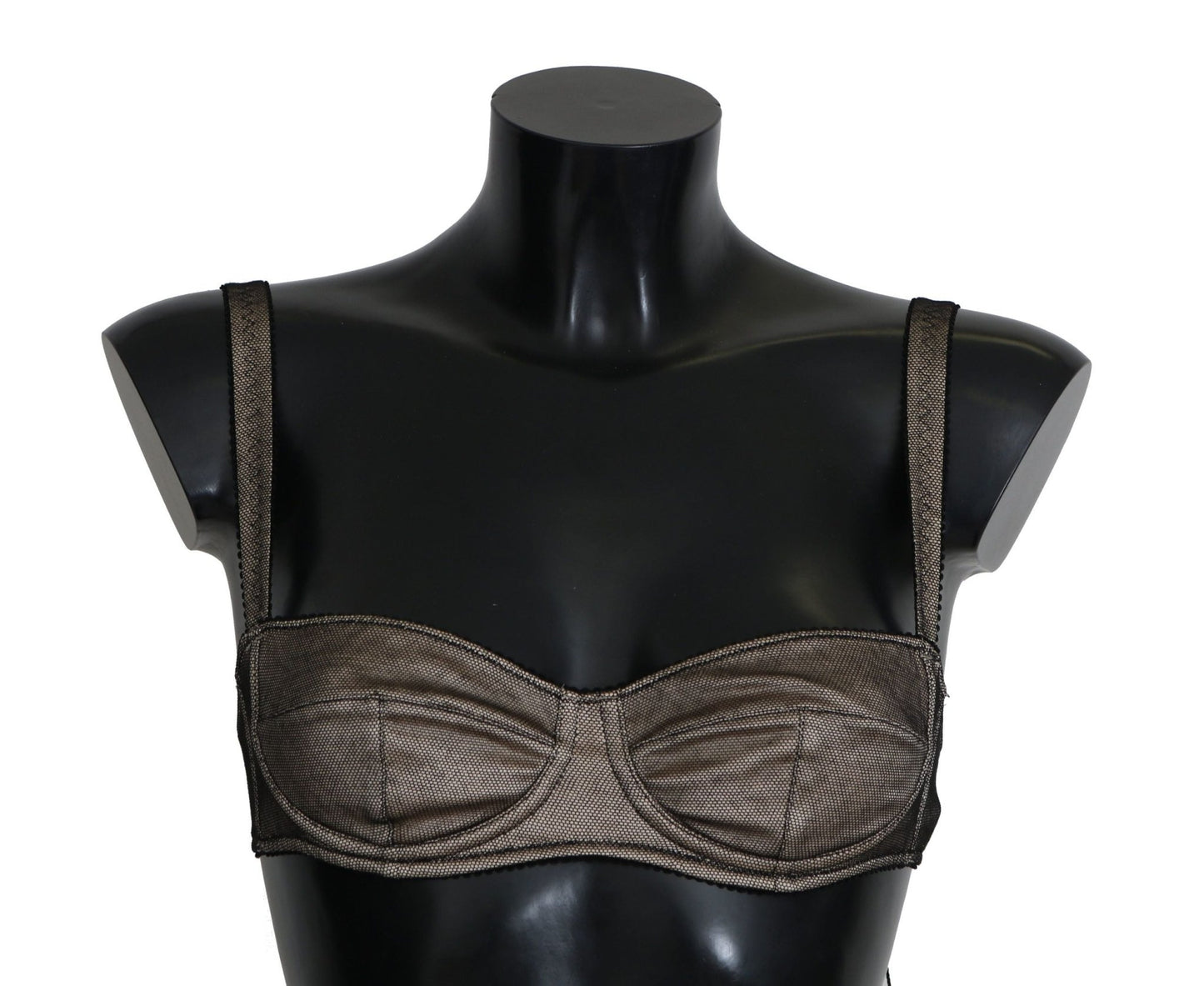 Dolce & Gabbana Elegant Brown Stretch Bra Womens Underwear - Sandy Store ByNet