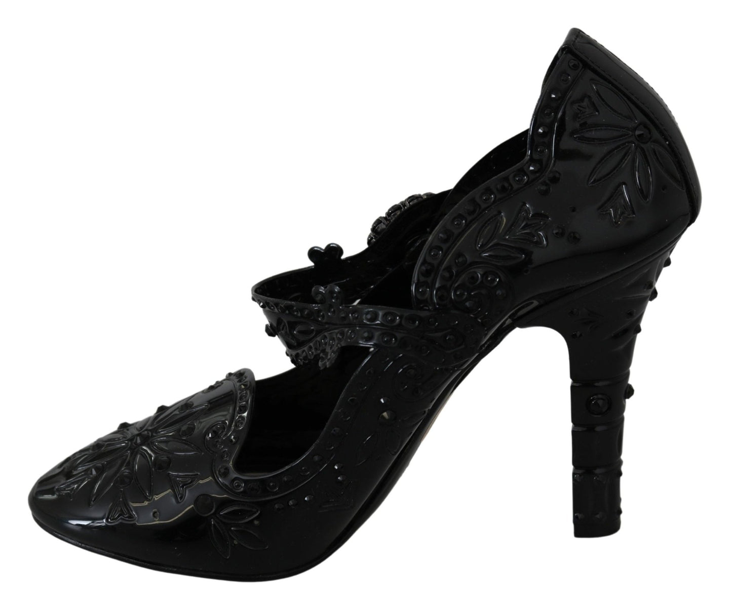 Dolce & Gabbana Elegant Crystal Embellished Cinderella Pumps - Sandy Store ByNet