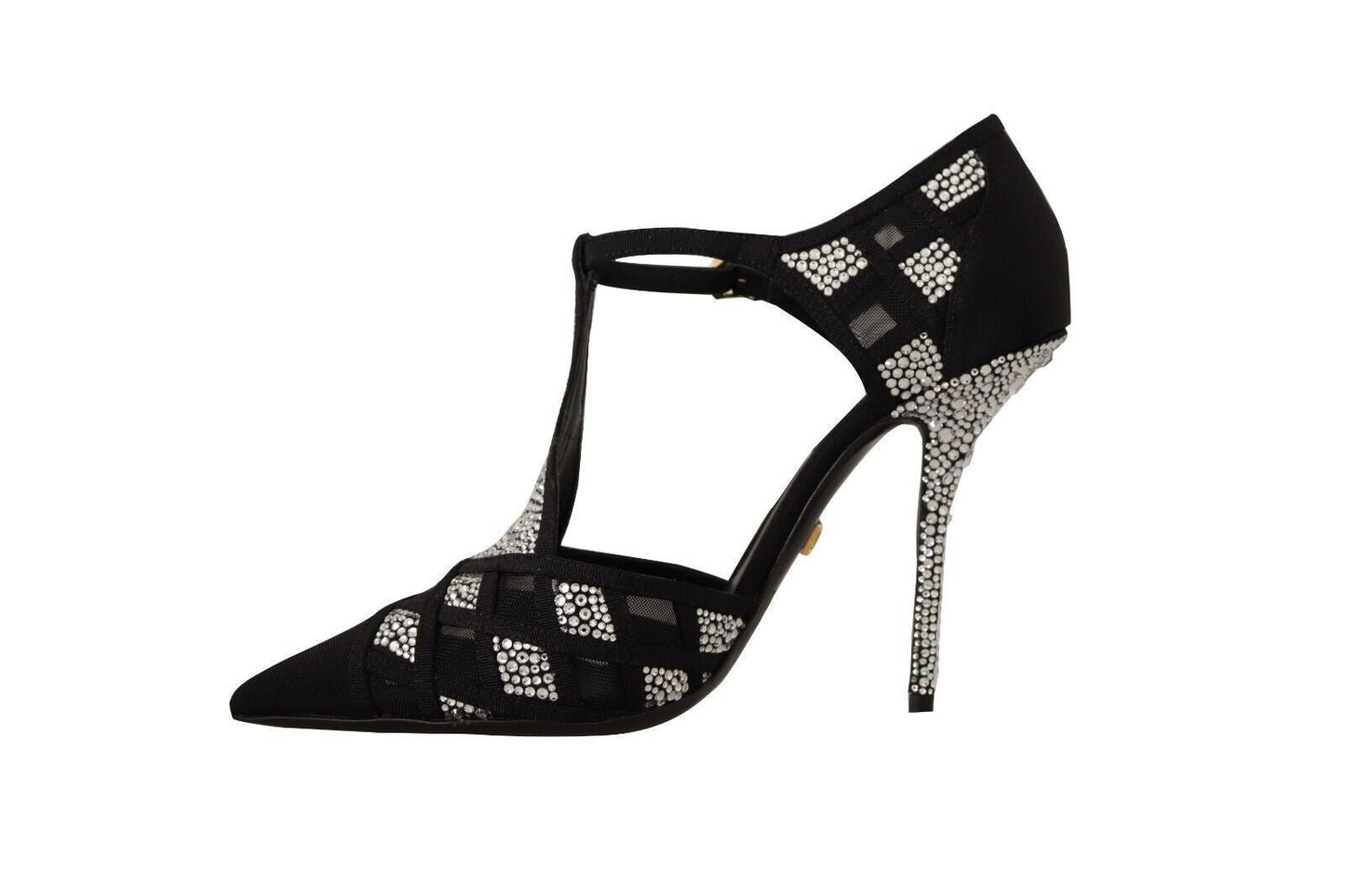Dolce & Gabbana Elegant Crystal - Embellished Suede Pumps - Sandy Store ByNet