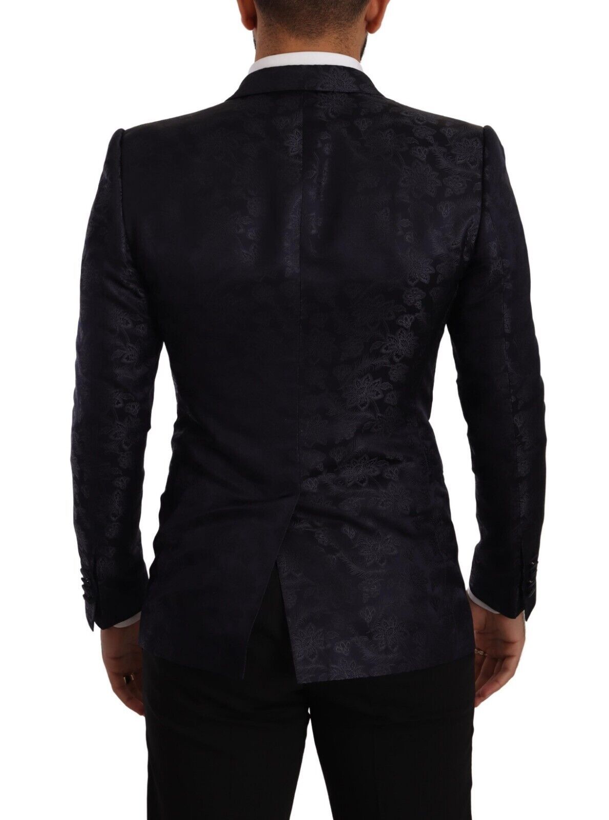 Dolce & Gabbana Elegant Dark Blue MARTINI Formal Blazer - Sandy Store ByNet
