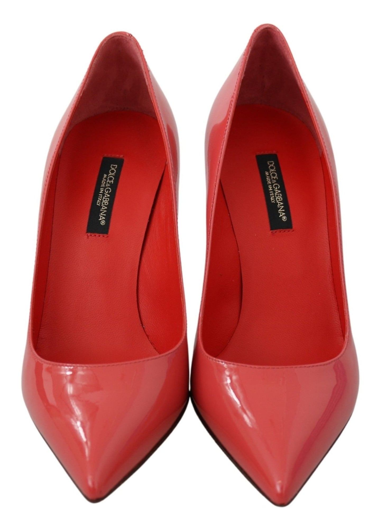 Dolce & Gabbana Elegant Dark Pink Patent Leather Pumps - Sandy Store ByNet