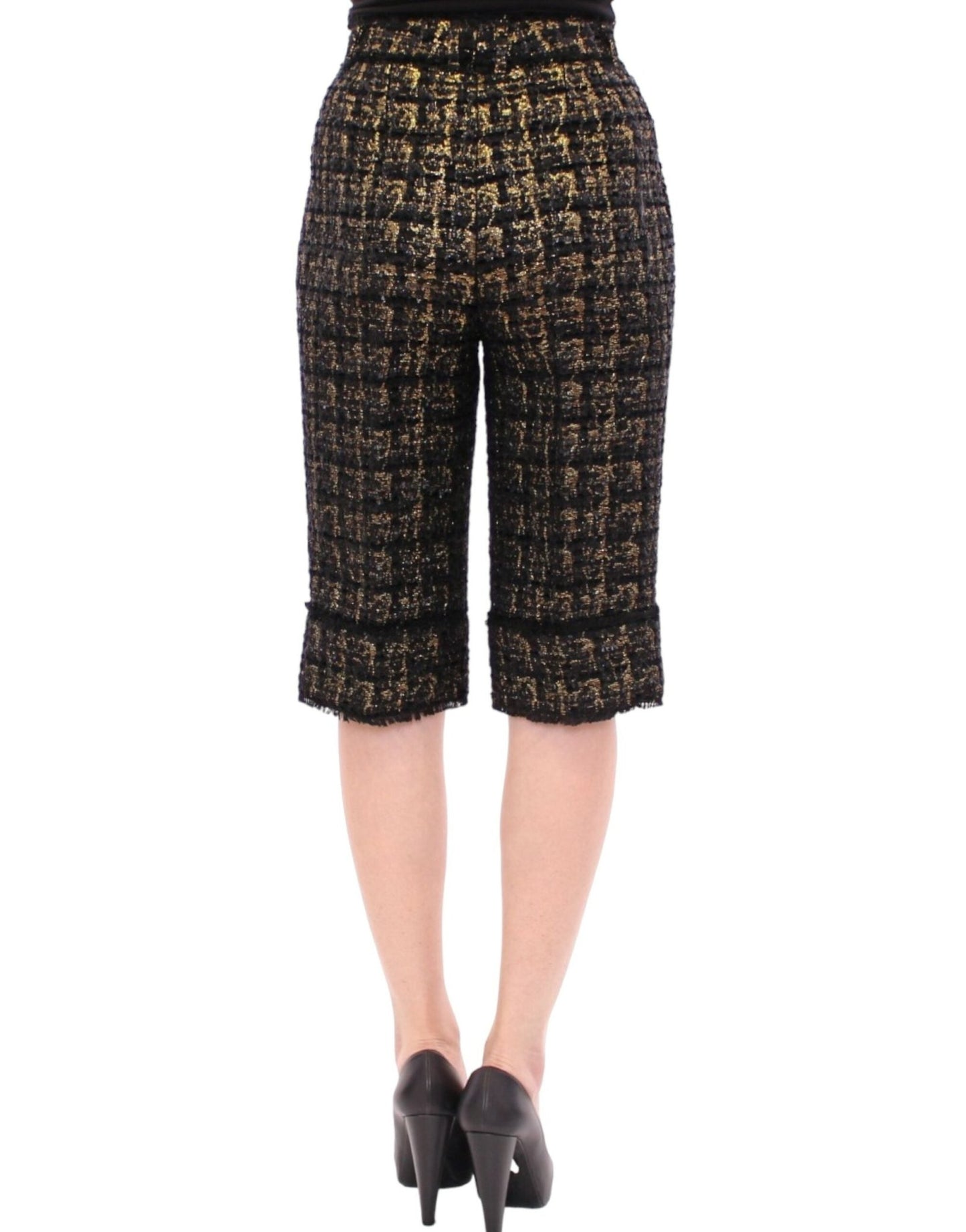 Dolce & Gabbana Elegant Designer Woven Shorts - Sandy Store ByNet