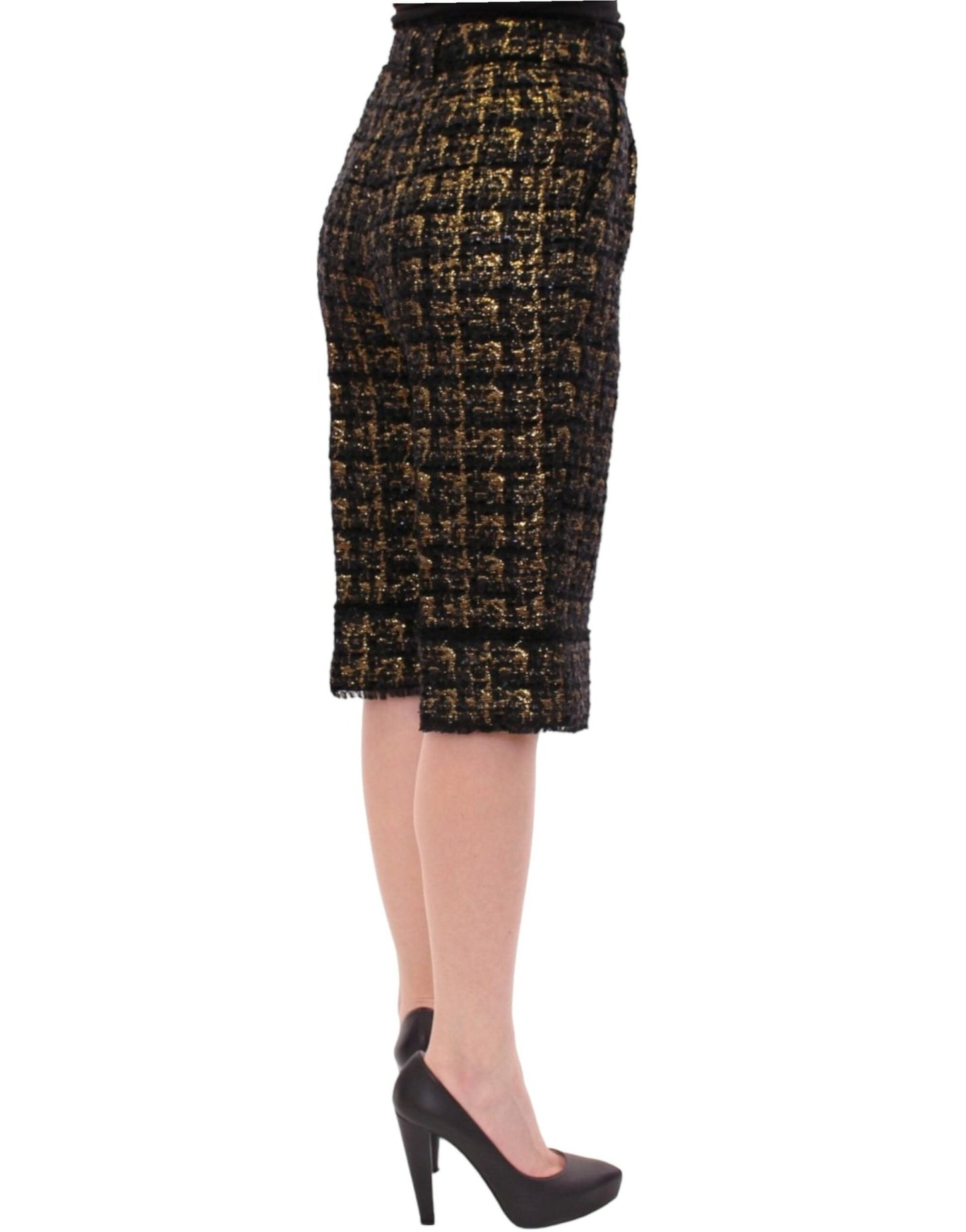 Dolce & Gabbana Elegant Designer Woven Shorts - Sandy Store ByNet