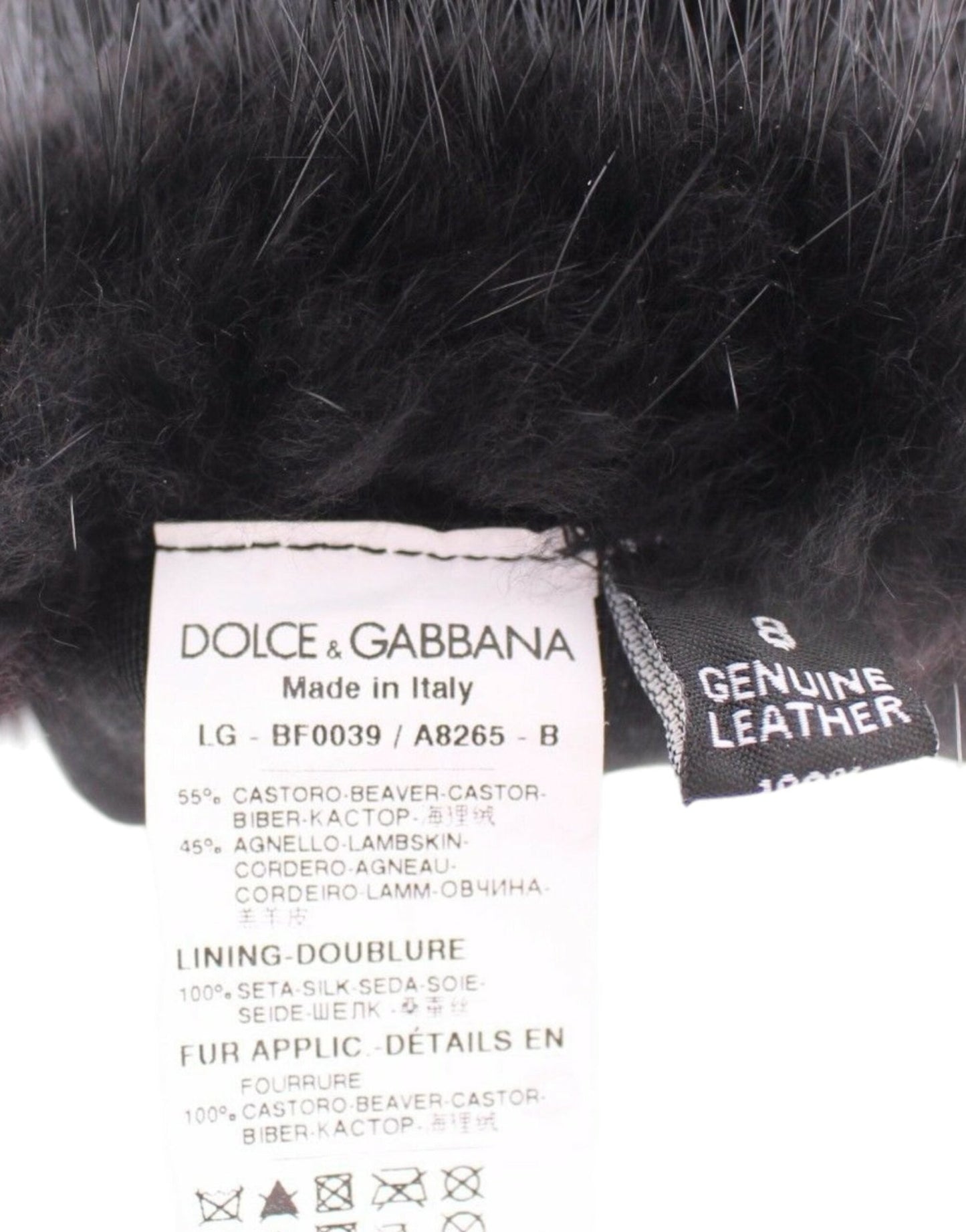 Dolce & Gabbana Elegant Elbow Length Leather Gloves - Sandy Store ByNet