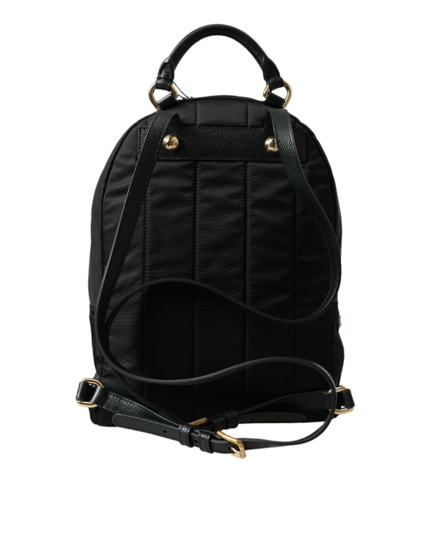 Dolce & Gabbana Elegant Embellished Black Backpack - Sandy Store ByNet