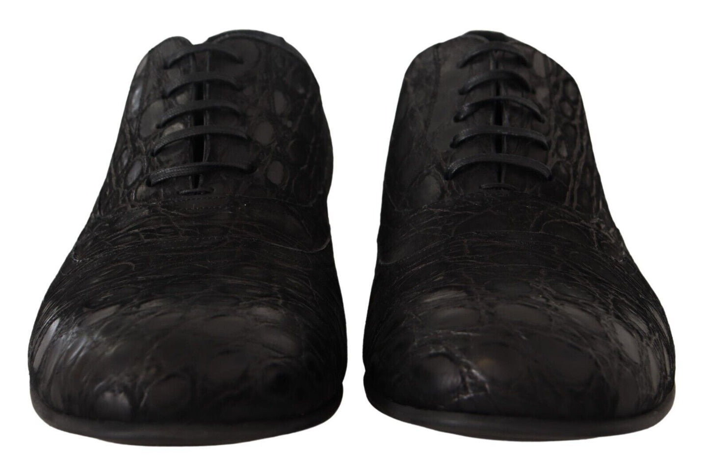 Dolce & Gabbana Elegant Exotic Leather Oxford Shoes - Sandy Store ByNet