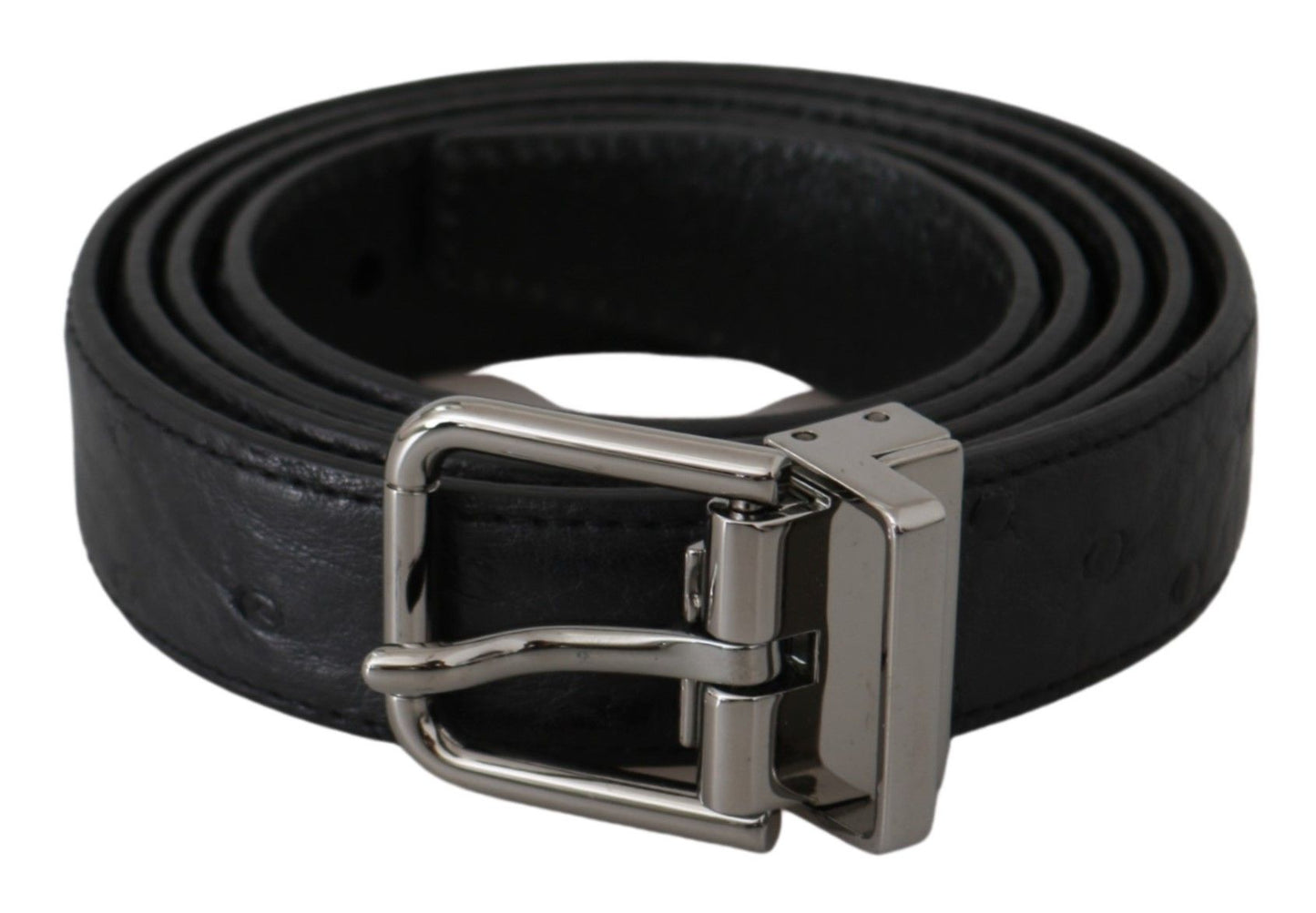 Dolce & Gabbana Elegant Exotic Skin Designer Belt - Sandy Store ByNet
