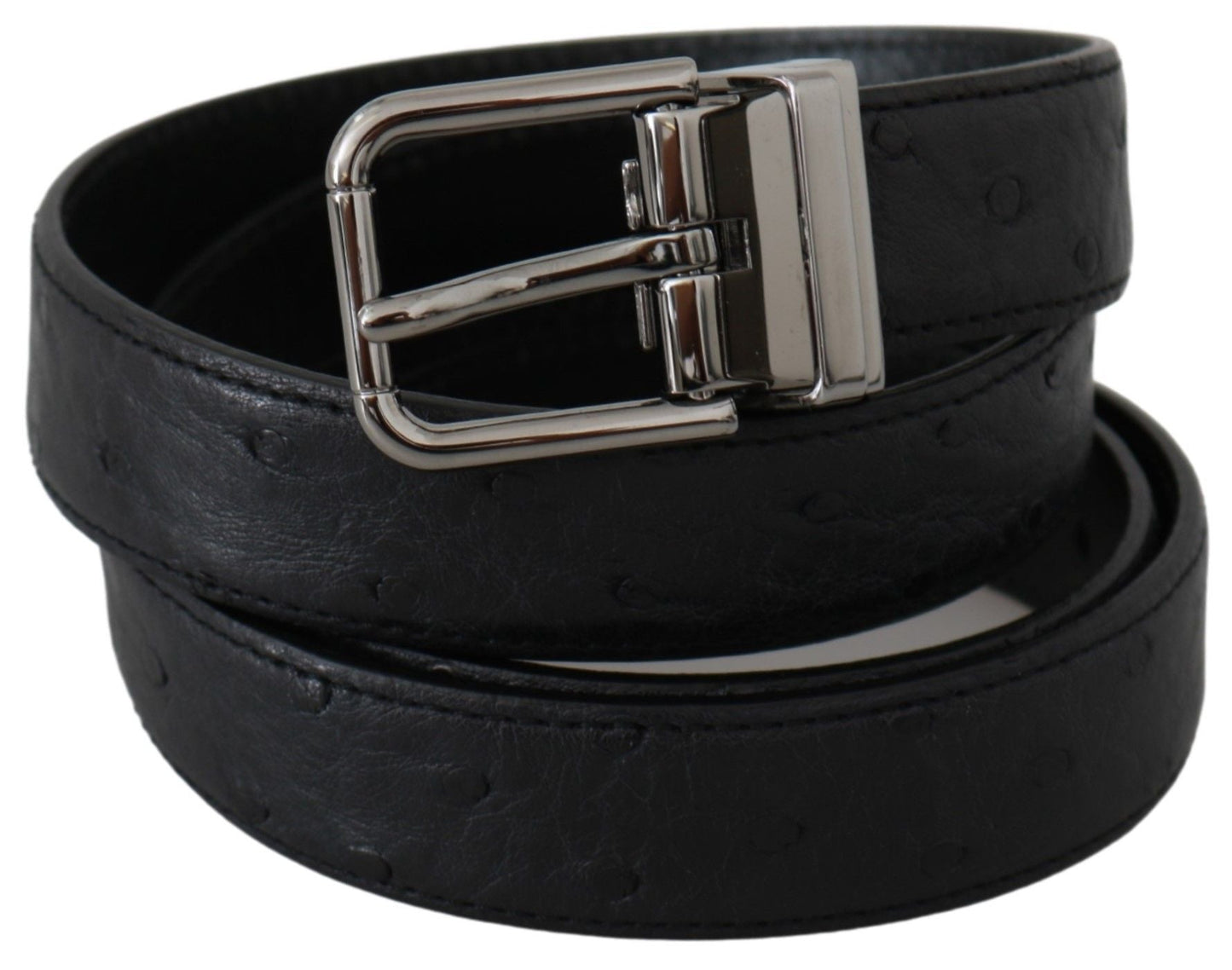 Dolce & Gabbana Elegant Exotic Skin Designer Belt - Sandy Store ByNet