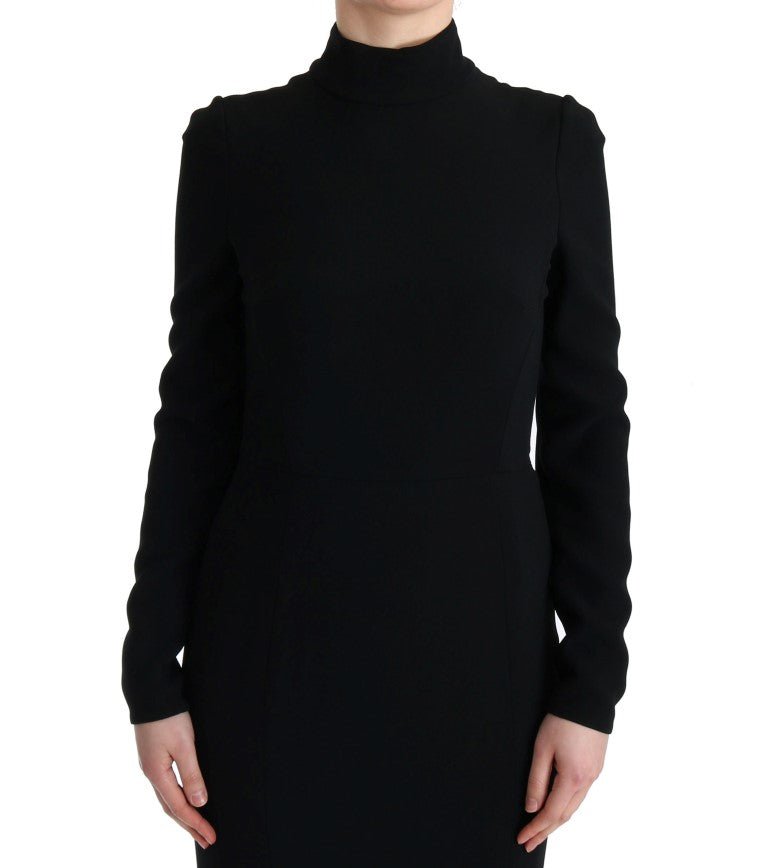 Dolce & Gabbana Elegant Full Length Sheath Gown in Black - Sandy Store ByNet