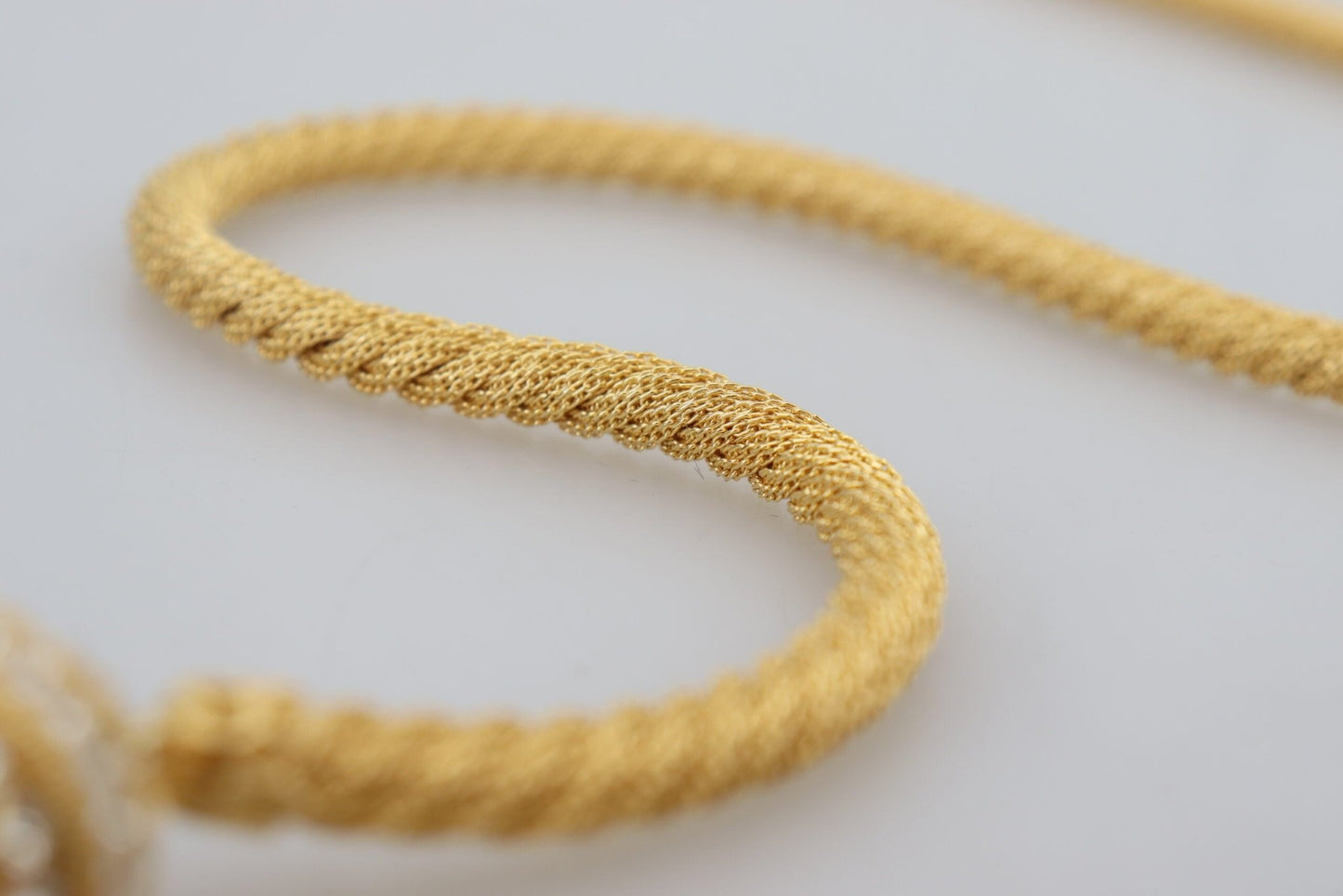 Dolce & Gabbana Elegant Gold Brass Pearl Statement Necklace - Sandy Store ByNet