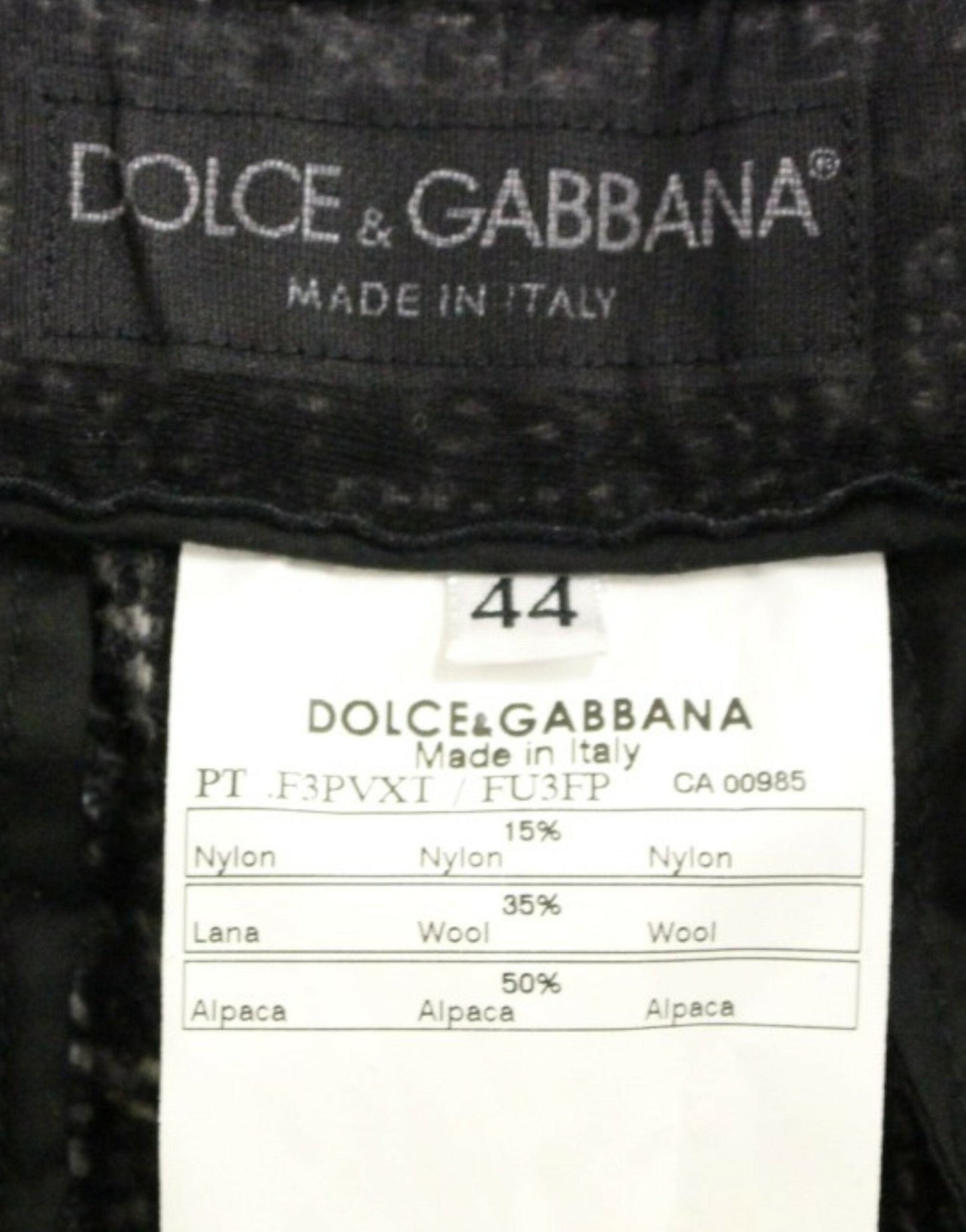 Dolce & Gabbana Elegant Gray Alpaca Blend Shorts - Sandy Store ByNet