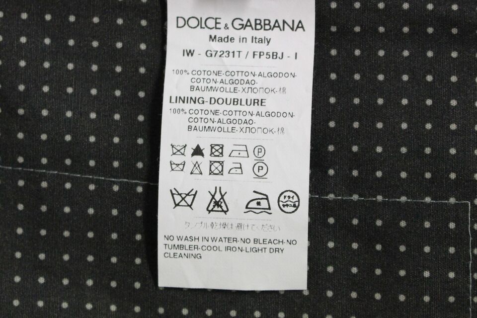 Dolce & Gabbana Elegant Gray Cotton Dress Vest - Sandy Store ByNet