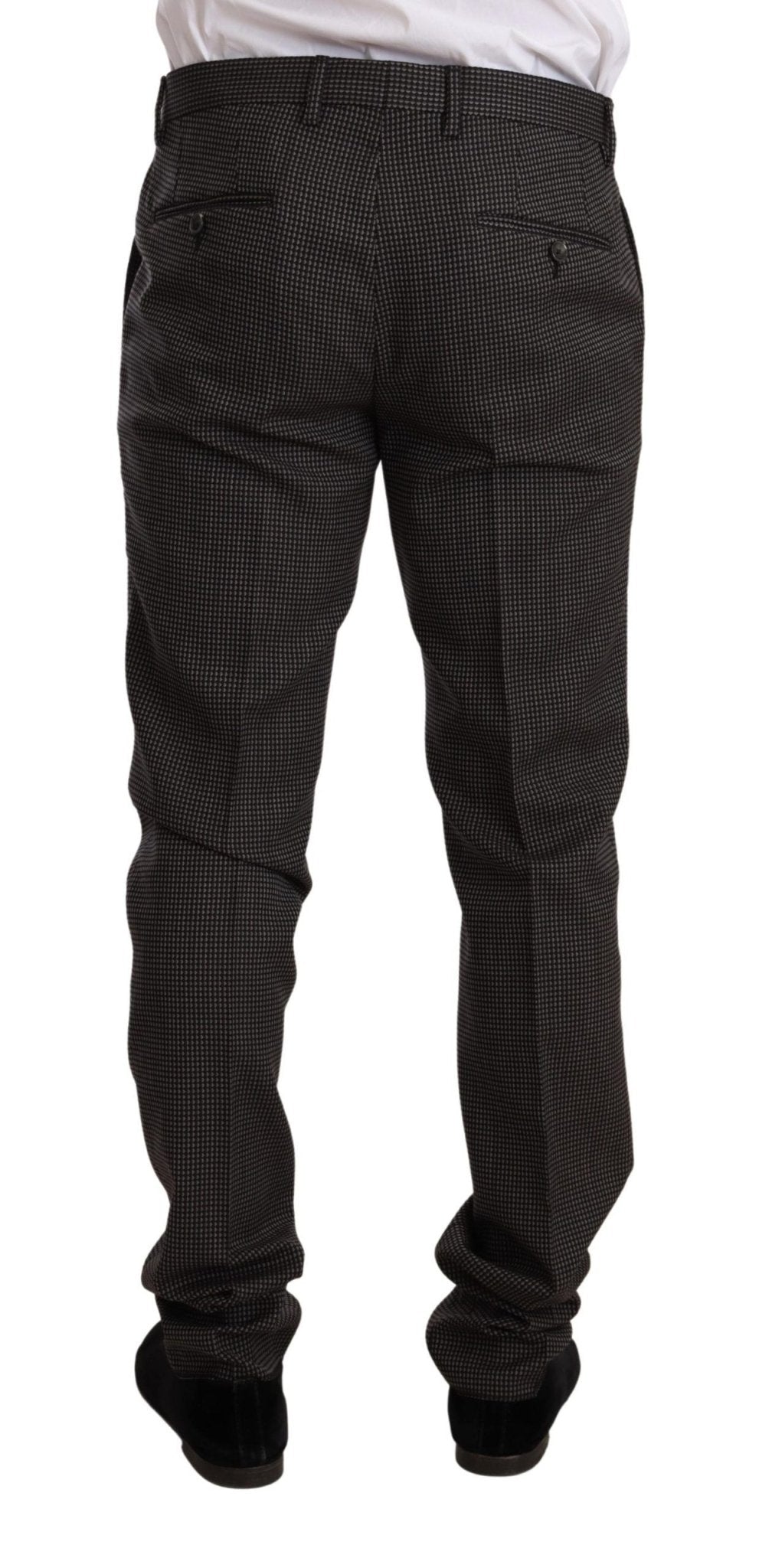 Dolce & Gabbana Elegant Gray Martini Woolen Suit Set - Sandy Store ByNet