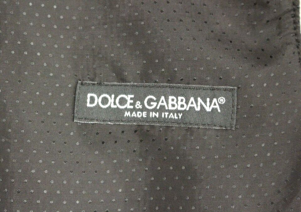 Dolce & Gabbana Elegant Gray Wool Blend Dress Vest - Sandy Store ByNet