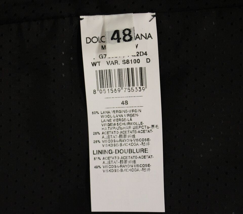 Dolce & Gabbana Elegant Gray Wool Blend Dress Vest - Sandy Store ByNet