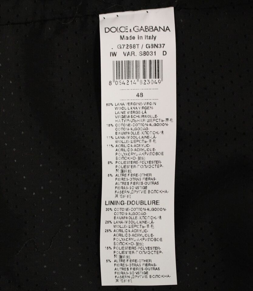 Dolce & Gabbana Elegant Gray Wool Blend Dress Vest - Sandy Store ByNet