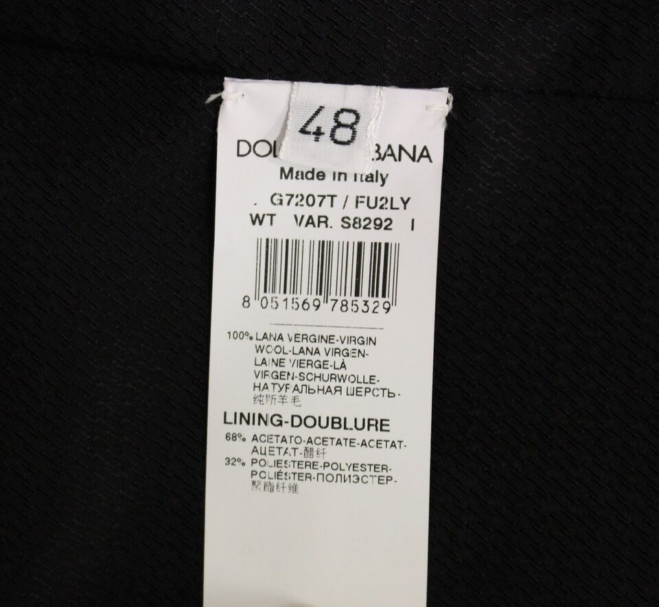 Dolce & Gabbana Elegant Gray Wool Formal Vest - Sandy Store ByNet