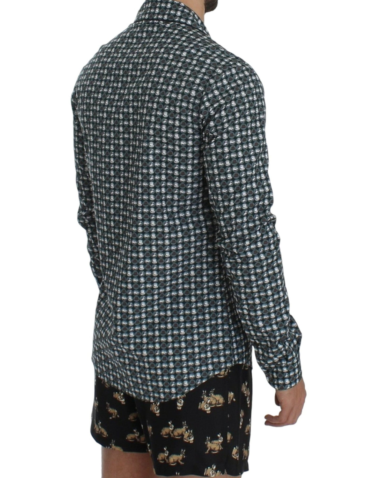 Dolce & Gabbana Elegant Green Pajama Nightshirt - Sandy Store ByNet