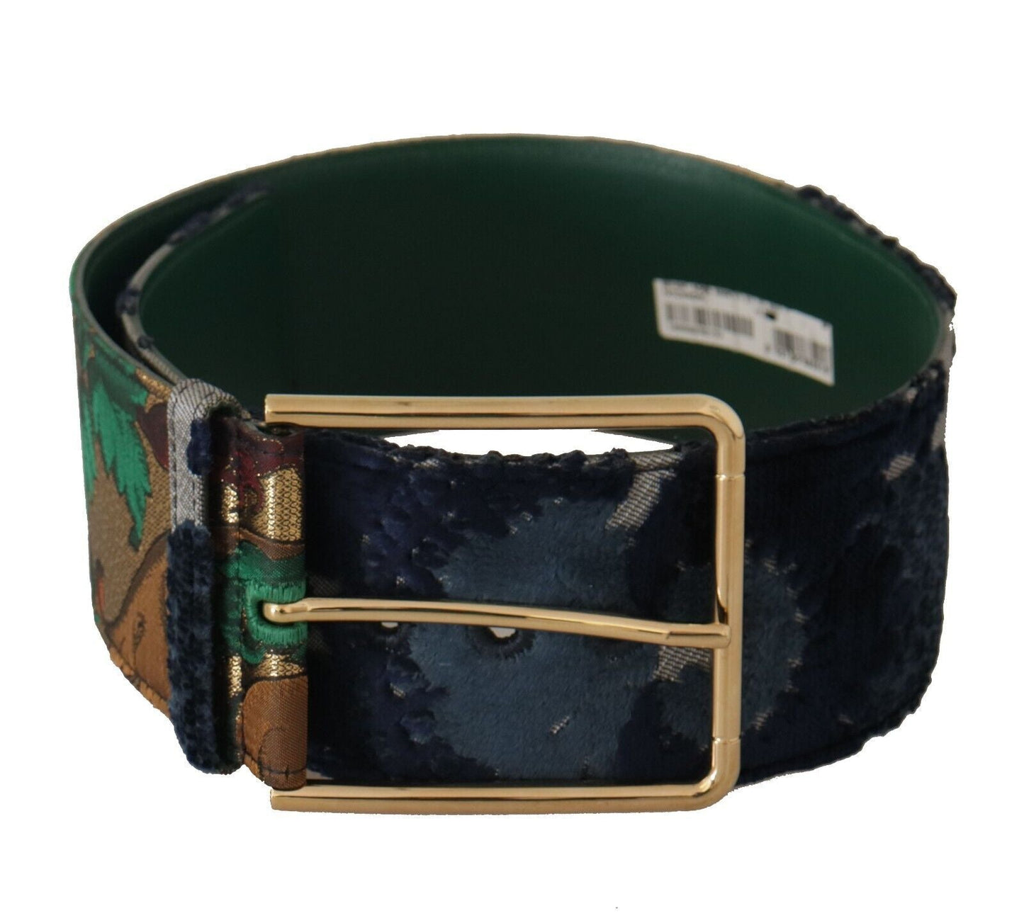 Dolce & Gabbana Elegant Leather Belt with Engraved Buckle – 70 cm / 28 Inches par Dolce & Gabbana | Disponible sur Sandy Store ByNet