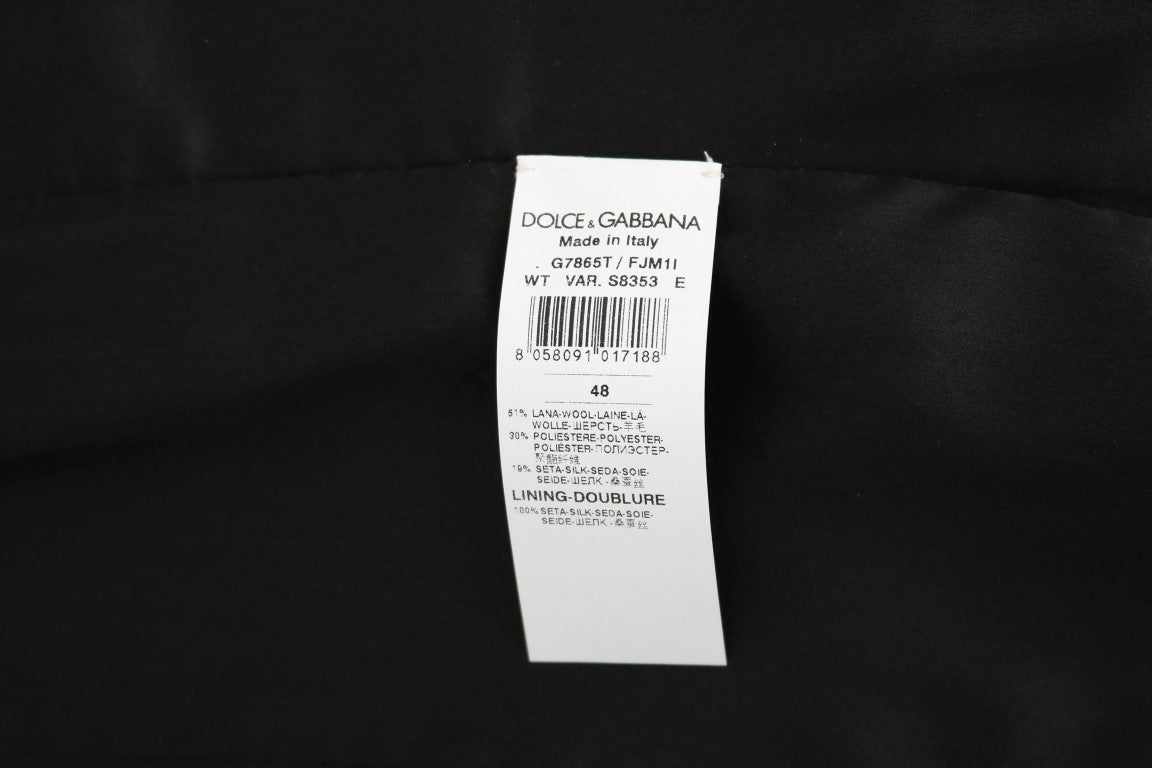 Dolce & Gabbana Elegant Polka Dot Black Dress Vest - Sandy Store ByNet