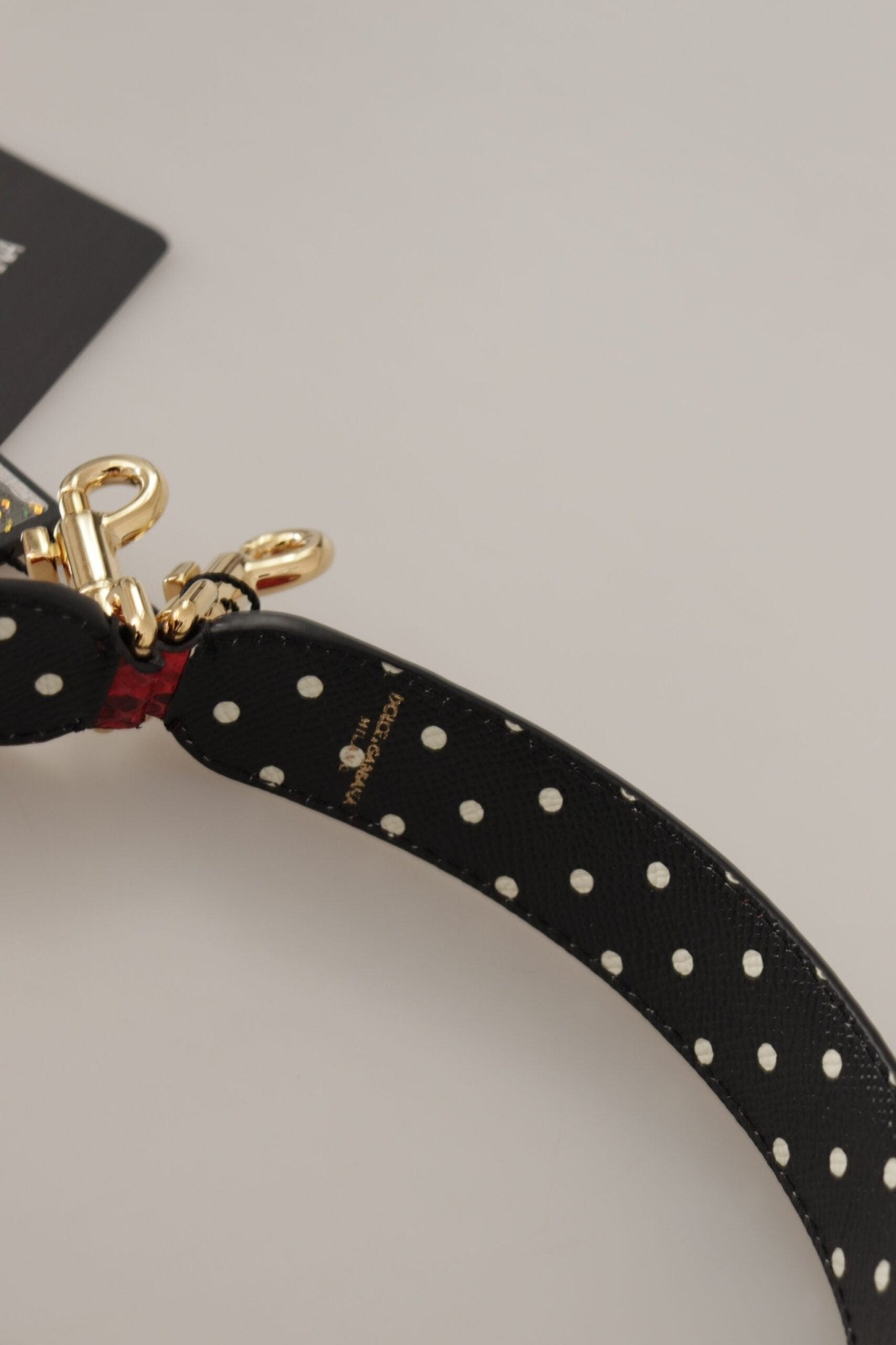 Dolce & Gabbana Elegant Red Python Leather Shoulder Strap - Sandy Store ByNet