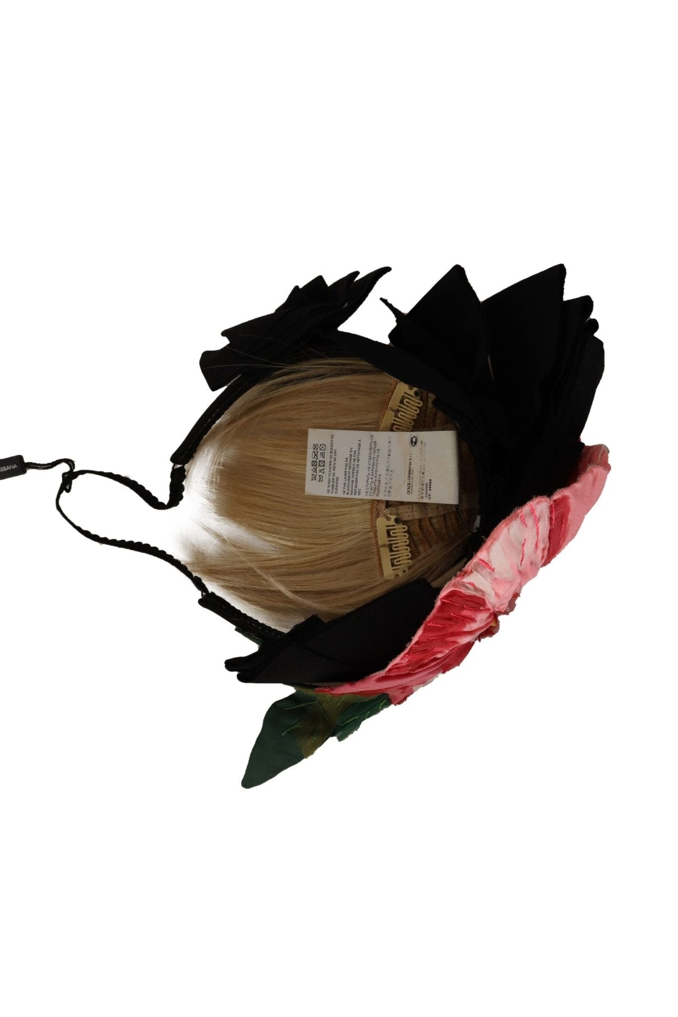 Dolce & Gabbana Elegant Silk - Blend Diadem Headband - Sandy Store ByNet