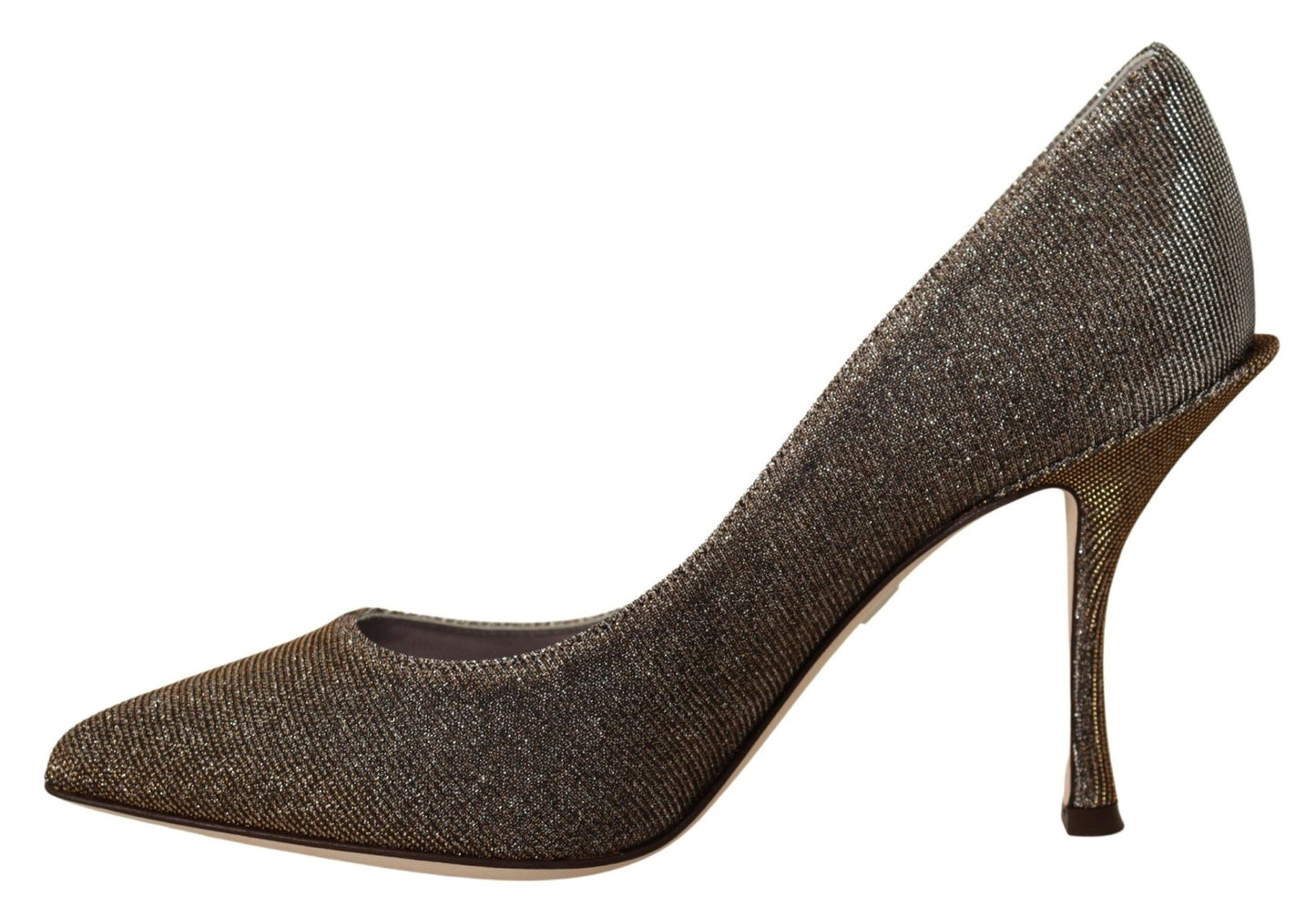 Dolce & Gabbana Elegant Silver Heels Pumps Classic - Sandy Store ByNet