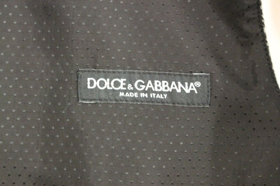 Dolce & Gabbana Elegant Single Breasted Gray Dress Vest - Sandy Store ByNet