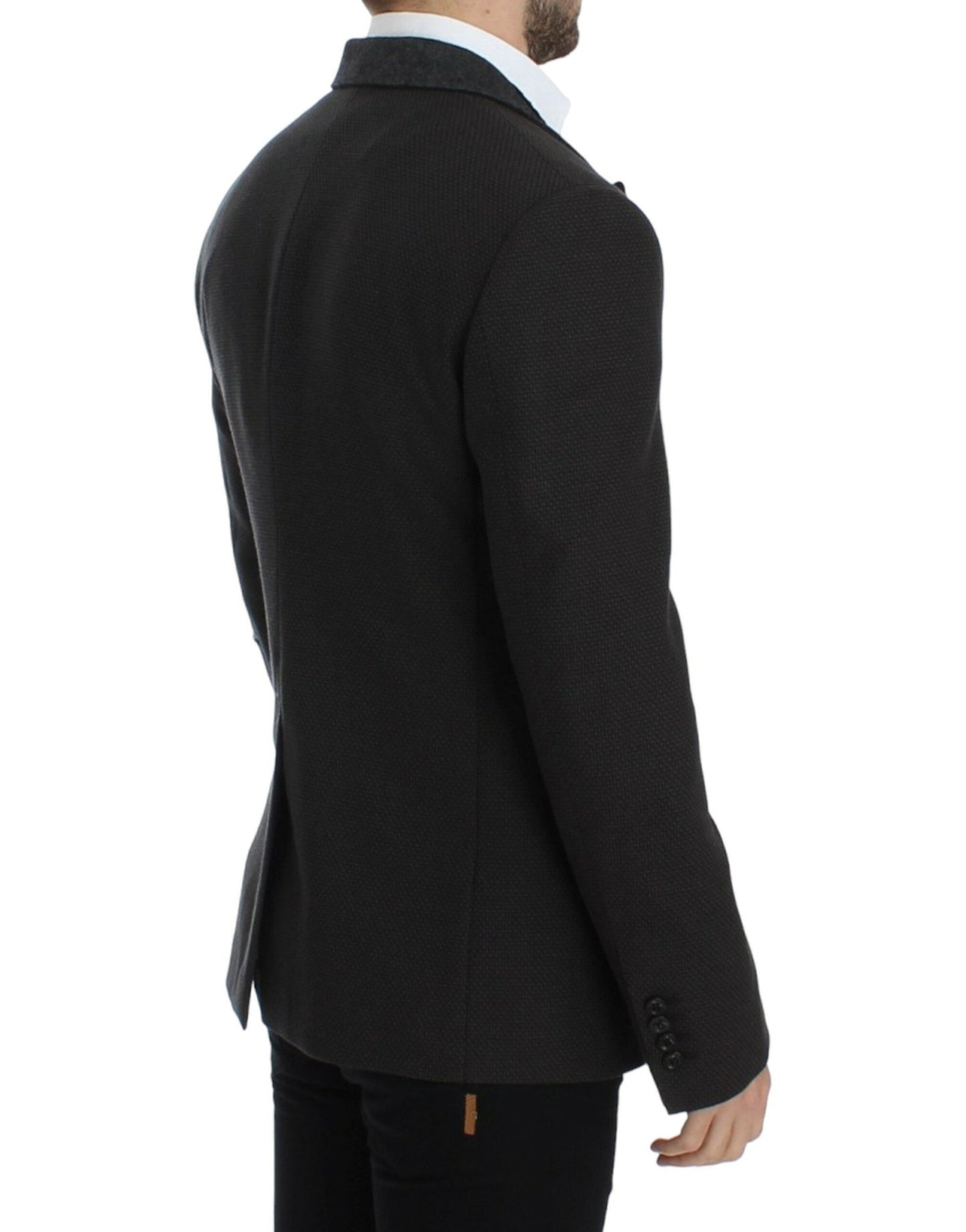 Dolce & Gabbana Elegant Slim Fit Double Breasted Blazer - Sandy Store ByNet