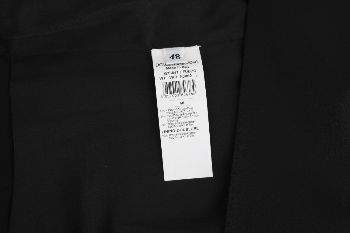 Dolce & Gabbana Elegant Slim Fit Formal Vest in Black - Sandy Store ByNet