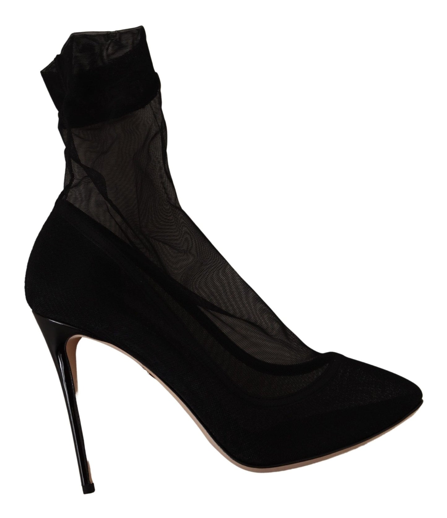 Dolce & Gabbana Elegant Stretch Sock Boot Pumps - Sandy Store ByNet