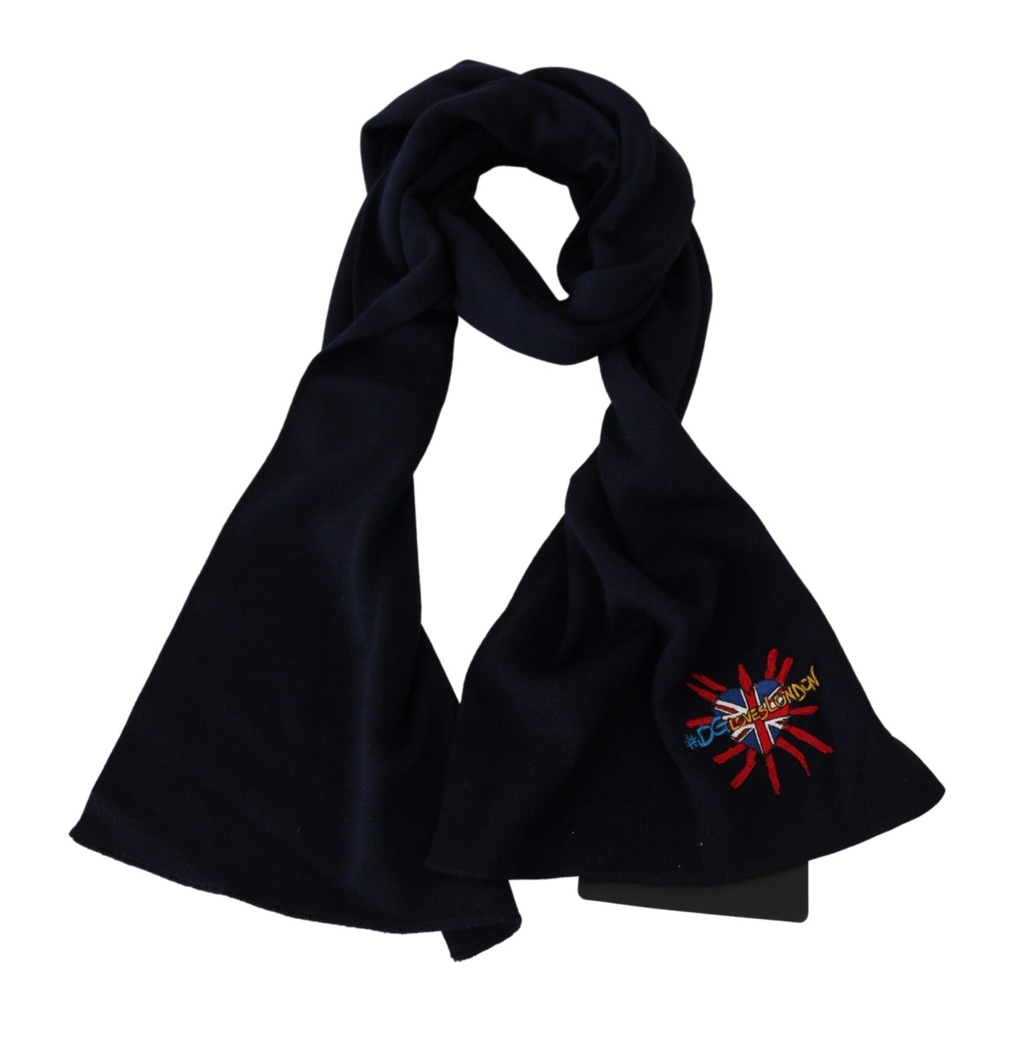 Dolce & Gabbana Elegant Virgin Wool Men's Scarf - Sandy Store ByNet