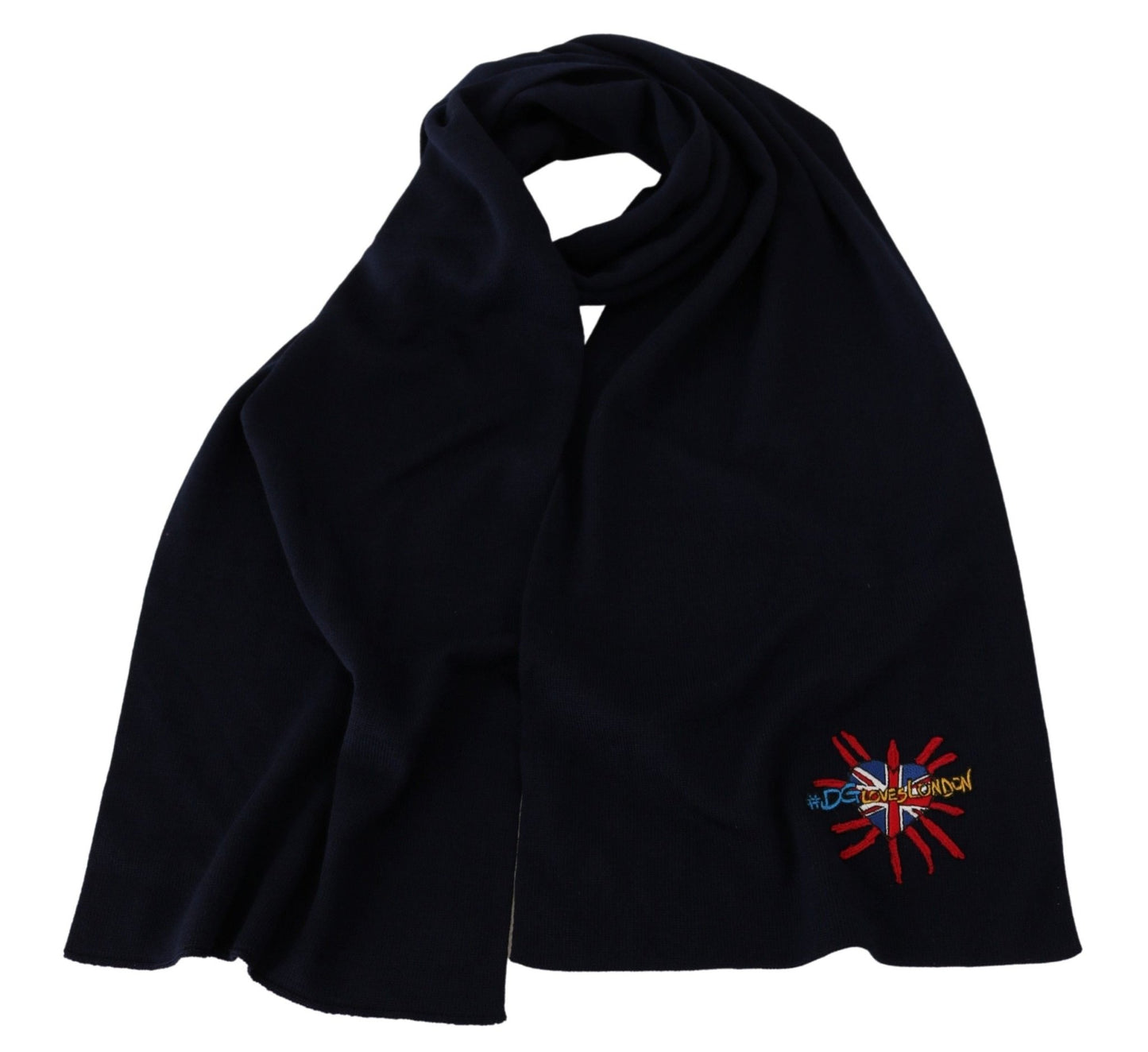 Dolce & Gabbana Elegant Virgin Wool Men's Scarf - Sandy Store ByNet