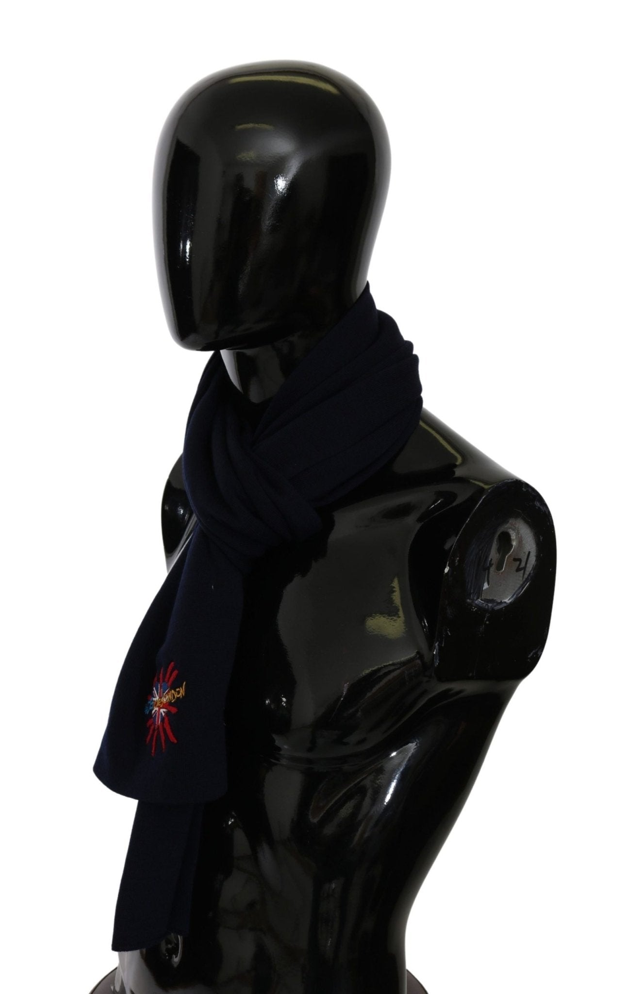 Dolce & Gabbana Elegant Virgin Wool Men's Scarf - Sandy Store ByNet