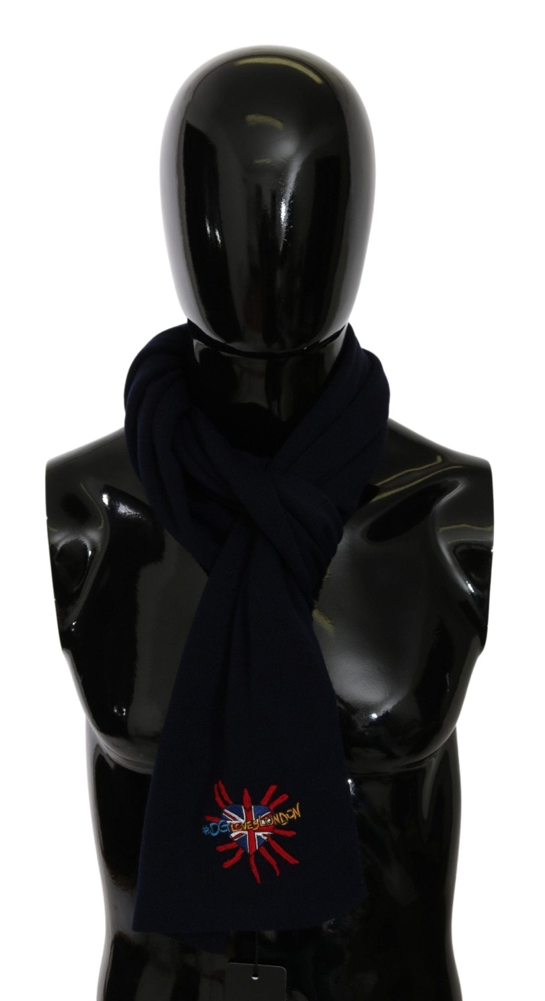 Dolce & Gabbana Elegant Virgin Wool Men's Scarf - Sandy Store ByNet