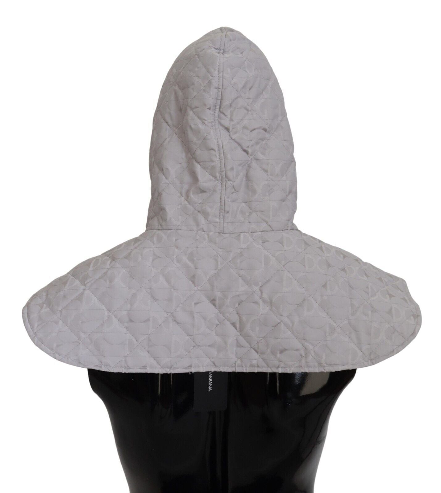 Dolce & Gabbana Elegant White Nylon Whole Head Wrap Hat - Sandy Store ByNet