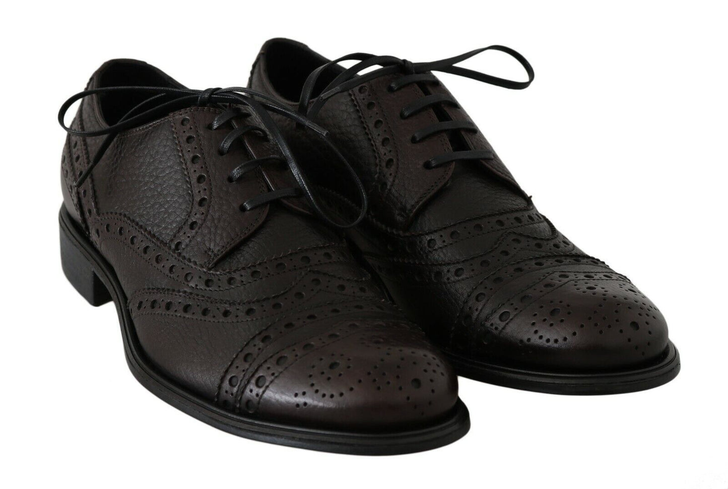 Dolce & Gabbana Elegant Wingtip Derby Dress Shoes - Sandy Store ByNet