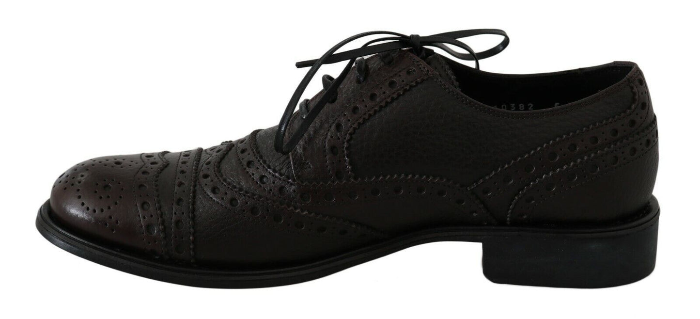 Dolce & Gabbana Elegant Wingtip Derby Dress Shoes - Sandy Store ByNet