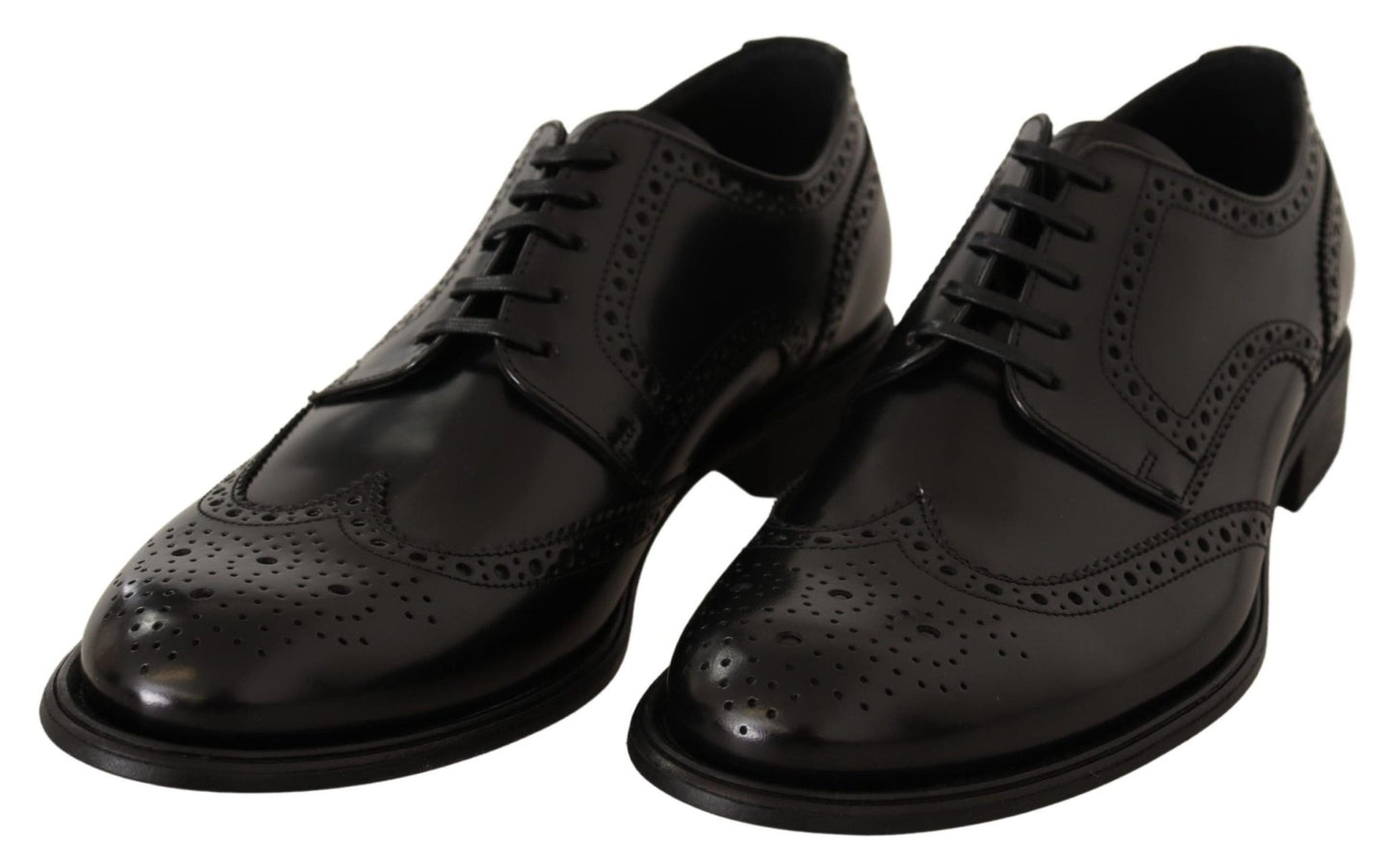 Dolce & Gabbana Elegant Wingtip Derby Oxford Shoes - Sandy Store ByNet
