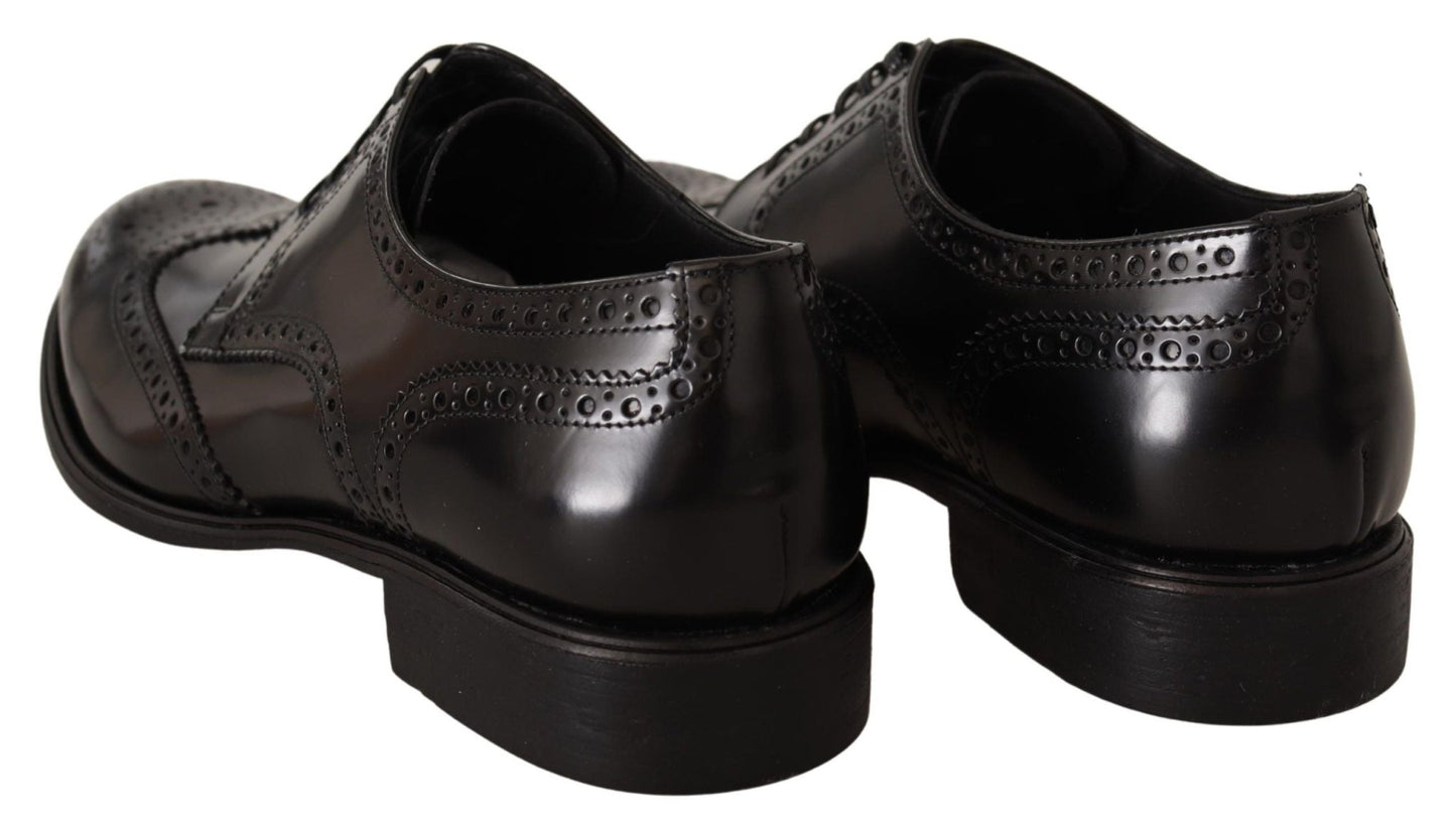 Dolce & Gabbana Elegant Wingtip Derby Oxford Shoes - Sandy Store ByNet