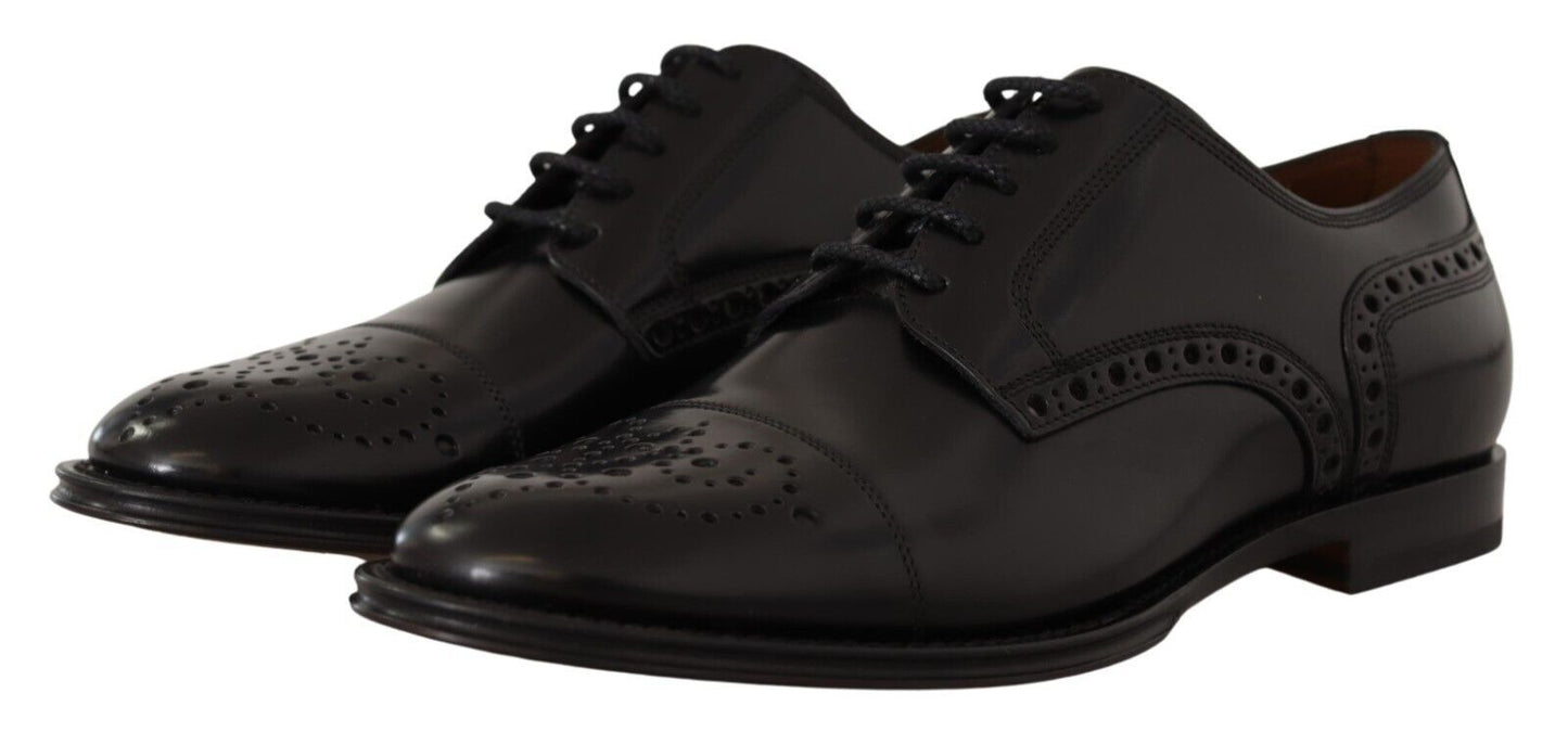Dolce & Gabbana Elegant Wingtip Oxford Formal Shoes - Sandy Store ByNet