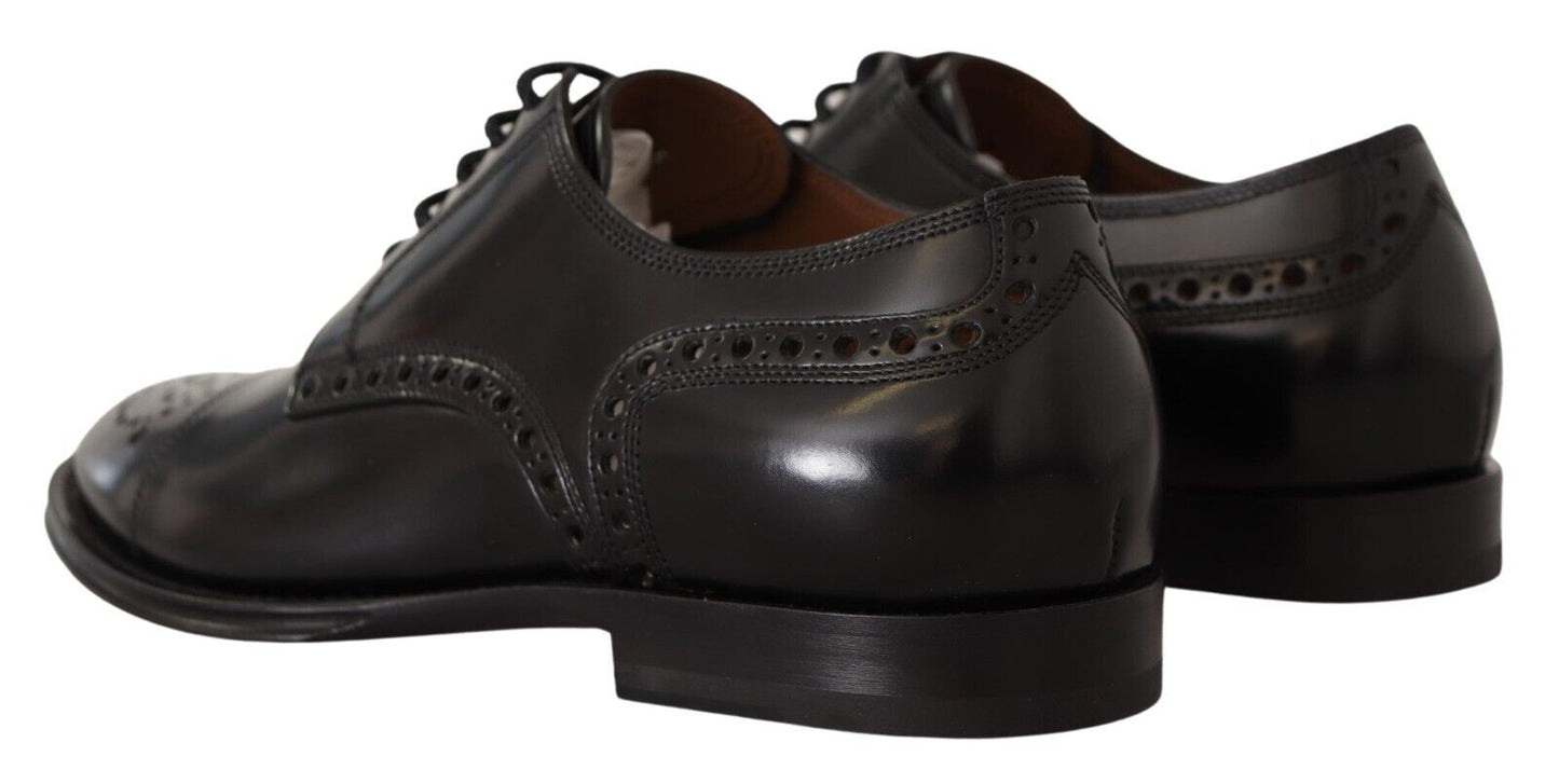 Dolce & Gabbana Elegant Wingtip Oxford Formal Shoes - Sandy Store ByNet