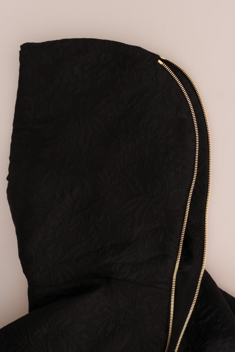 Dolce & Gabbana Enchanted Brocade Crystal Hooded Sweater - Sandy Store ByNet