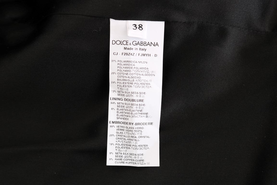 Dolce & Gabbana Enchanted Floral Crystal Blazer Jacket - Sandy Store ByNet