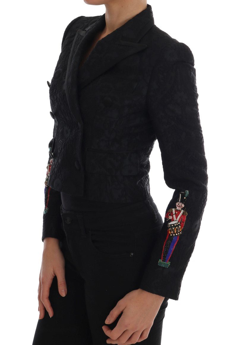 Dolce & Gabbana Enchanted Floral Crystal Blazer Jacket - Sandy Store ByNet